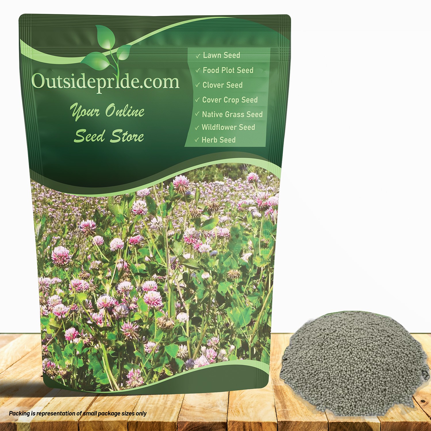 10 LBS – Inoculated Alsike Clover Seed From Outsidepride – Trifolium Hybridum