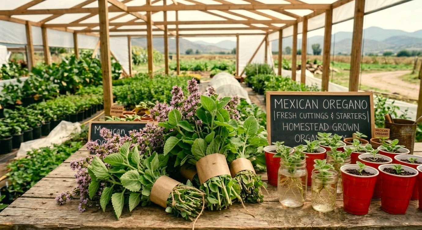 5 Authentic Mexican Oregano (Not Cuban Oregano) Herb for Culinary Garden