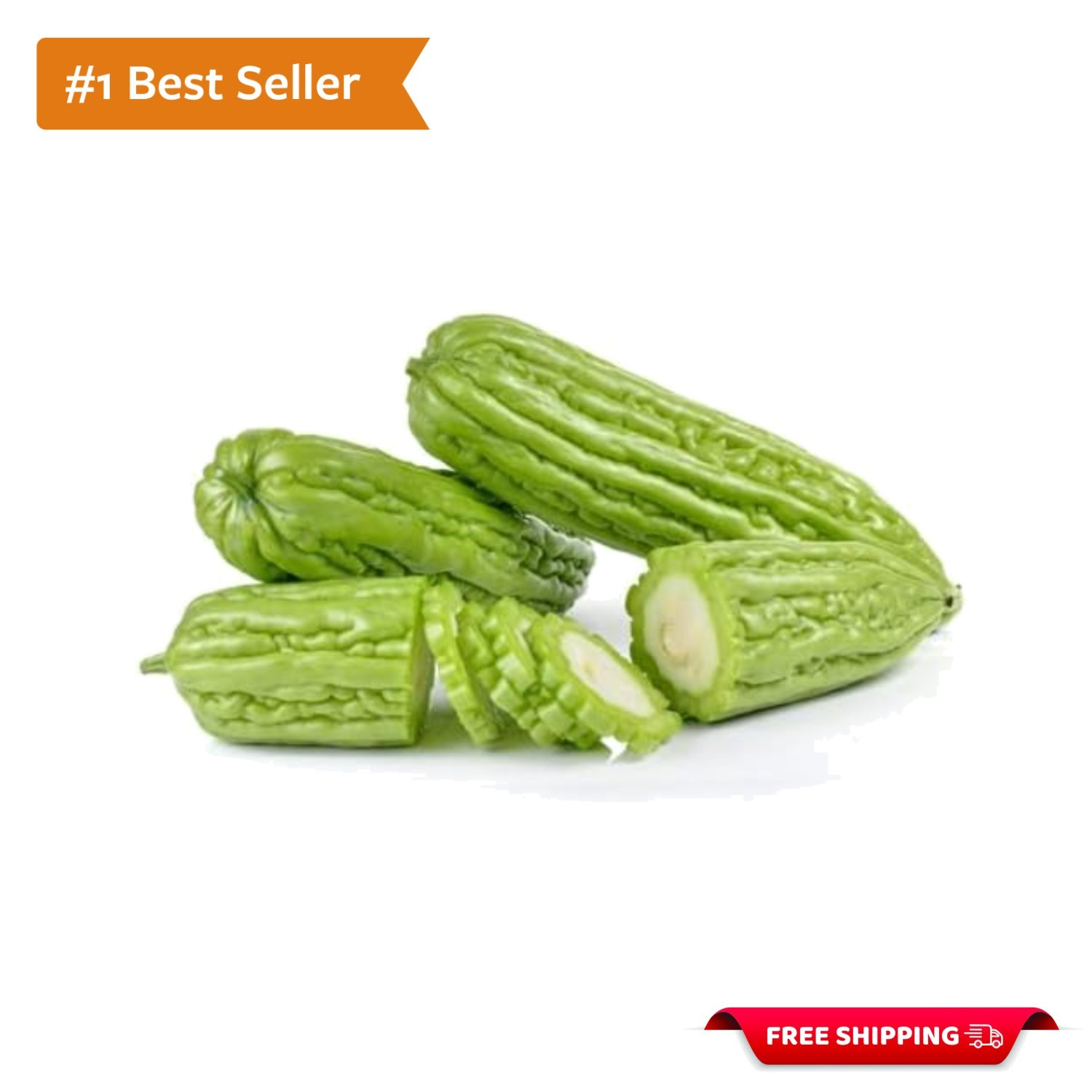Bitter Melon Seeds – 10 Count, Deer Resistant for Summer Harvesting