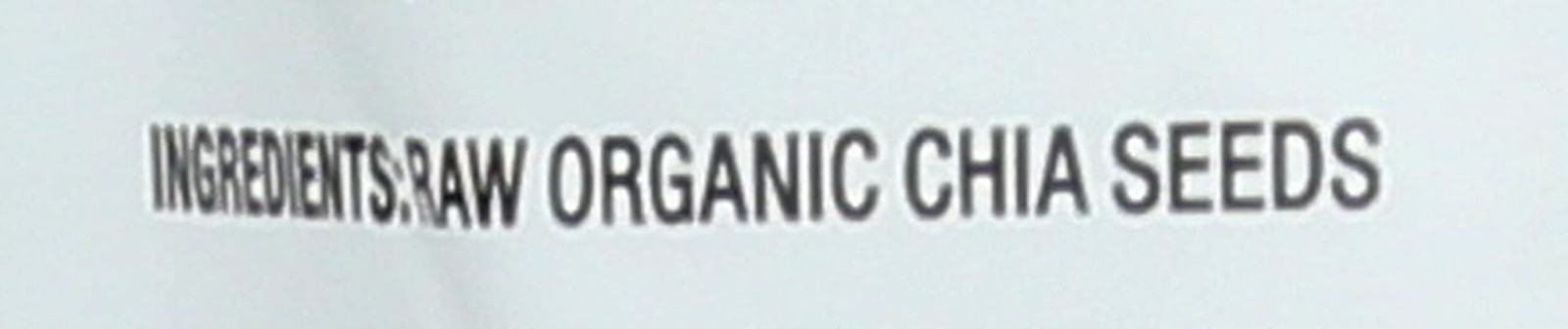 12 Ounce Pack of Organic Chia Seeds – Antioxidant-Rich for Enhanced Nutrition