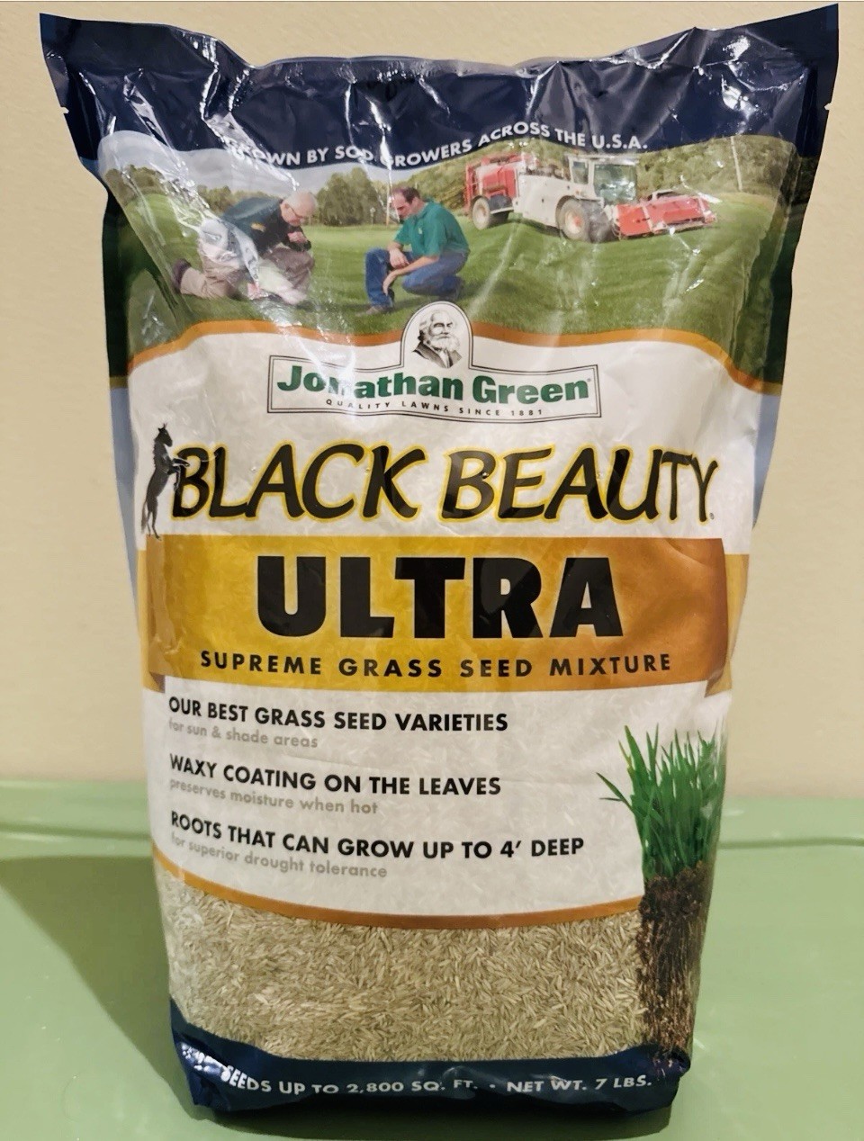 Jonathan Green (#10322) Black Beauty Ultra Grass Seed, 7lb bag