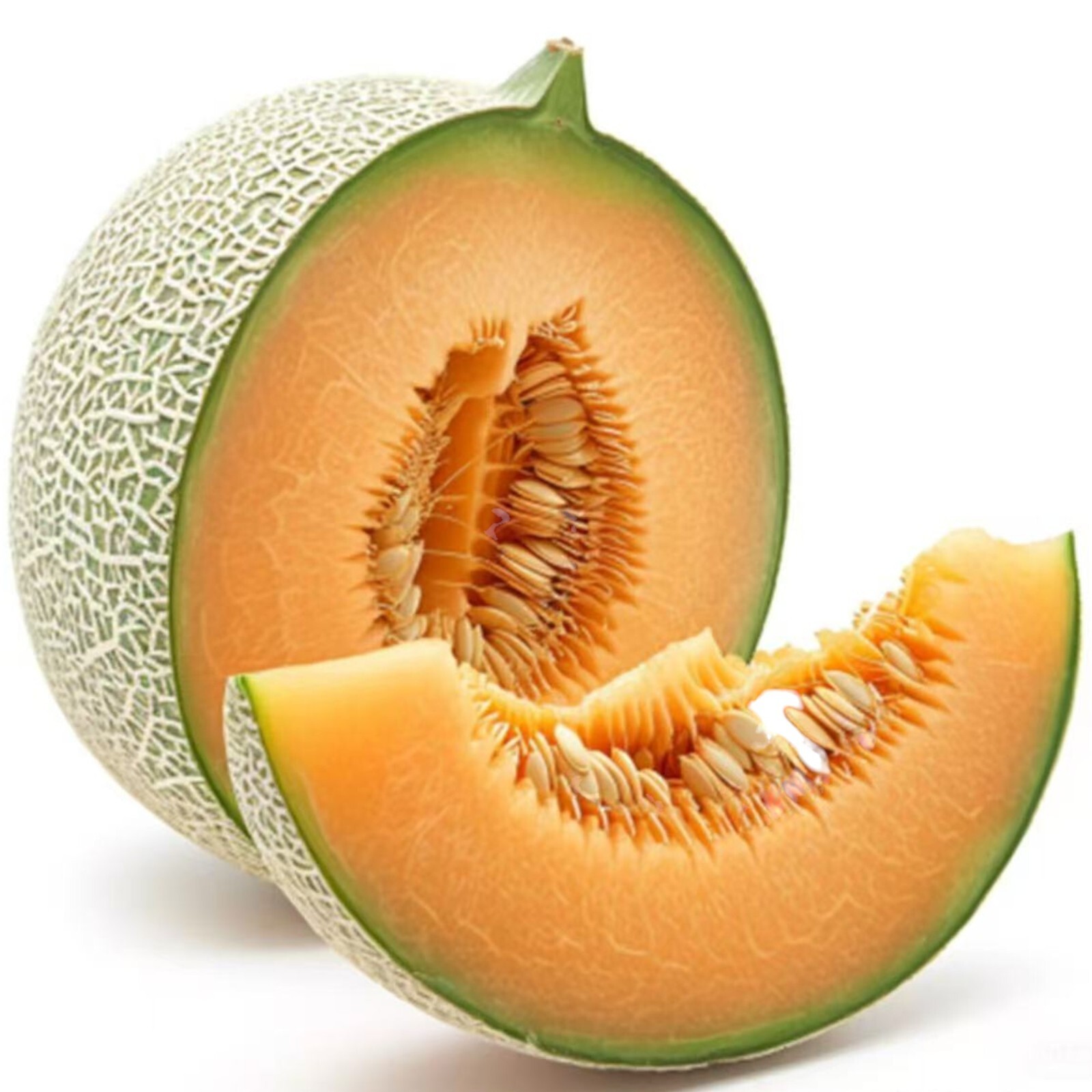 25pcs Cantaloupe Melon Seeds – Sweet Heirloom Variety for Home Gardens