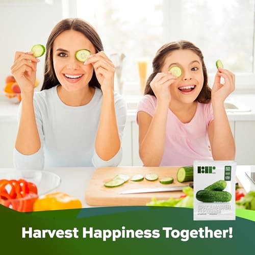 Spacemaster Cucumber Seeds – Heirloom Non-GMO USA Grown – Compact Bush Variety