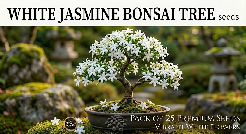 25 Seeds of Jasmine Bonsai Tree Seeds ~ USA Stock