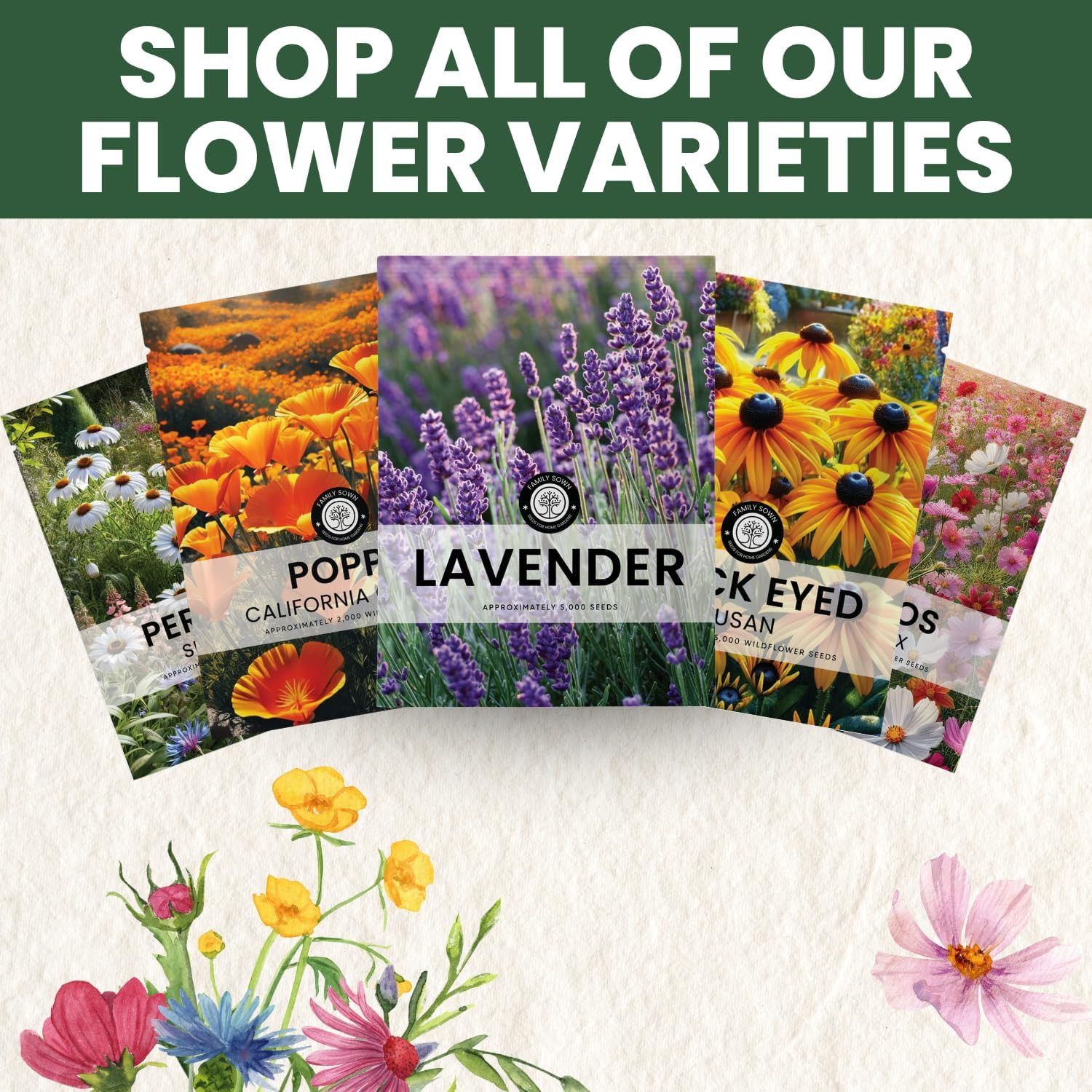 Midwest Regional Mix – 14,000 Seeds for Planting – 2026 Season – 1 Ounce Pouch
