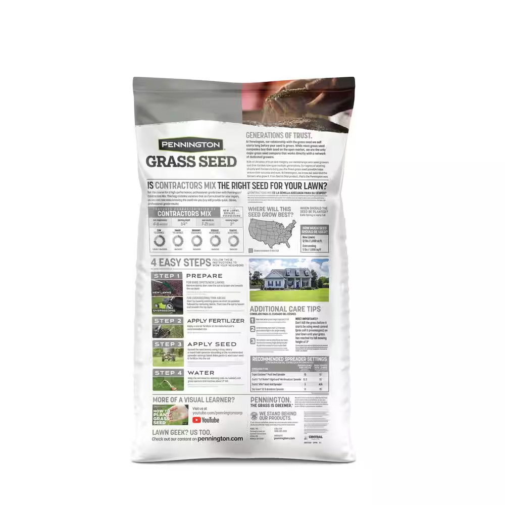 20 Lb. North Contractors Seed Mix