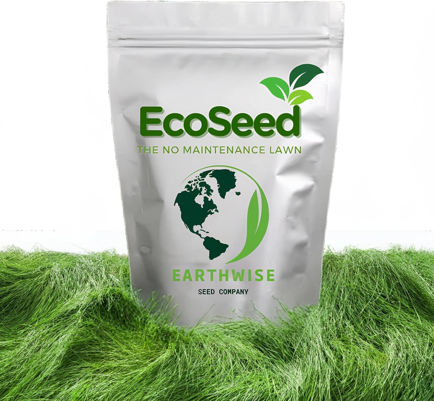 Earthwise Ecoseed Grass Seed – No Mow, Low Maintenance Lawn Seed Mix, Fine Fescu