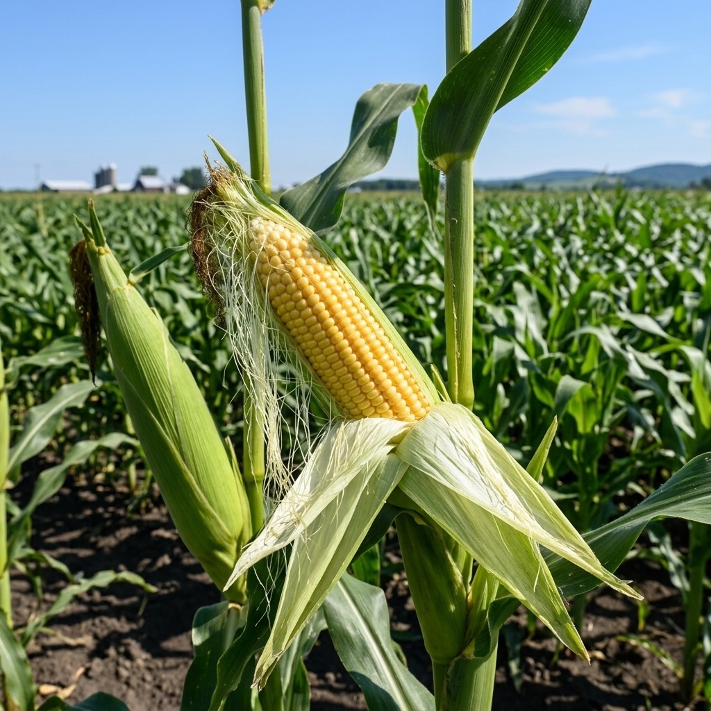 100 Pcs Farm Corn Seeds Annual Grain Plant Seeds for Home Outdoor Gardening