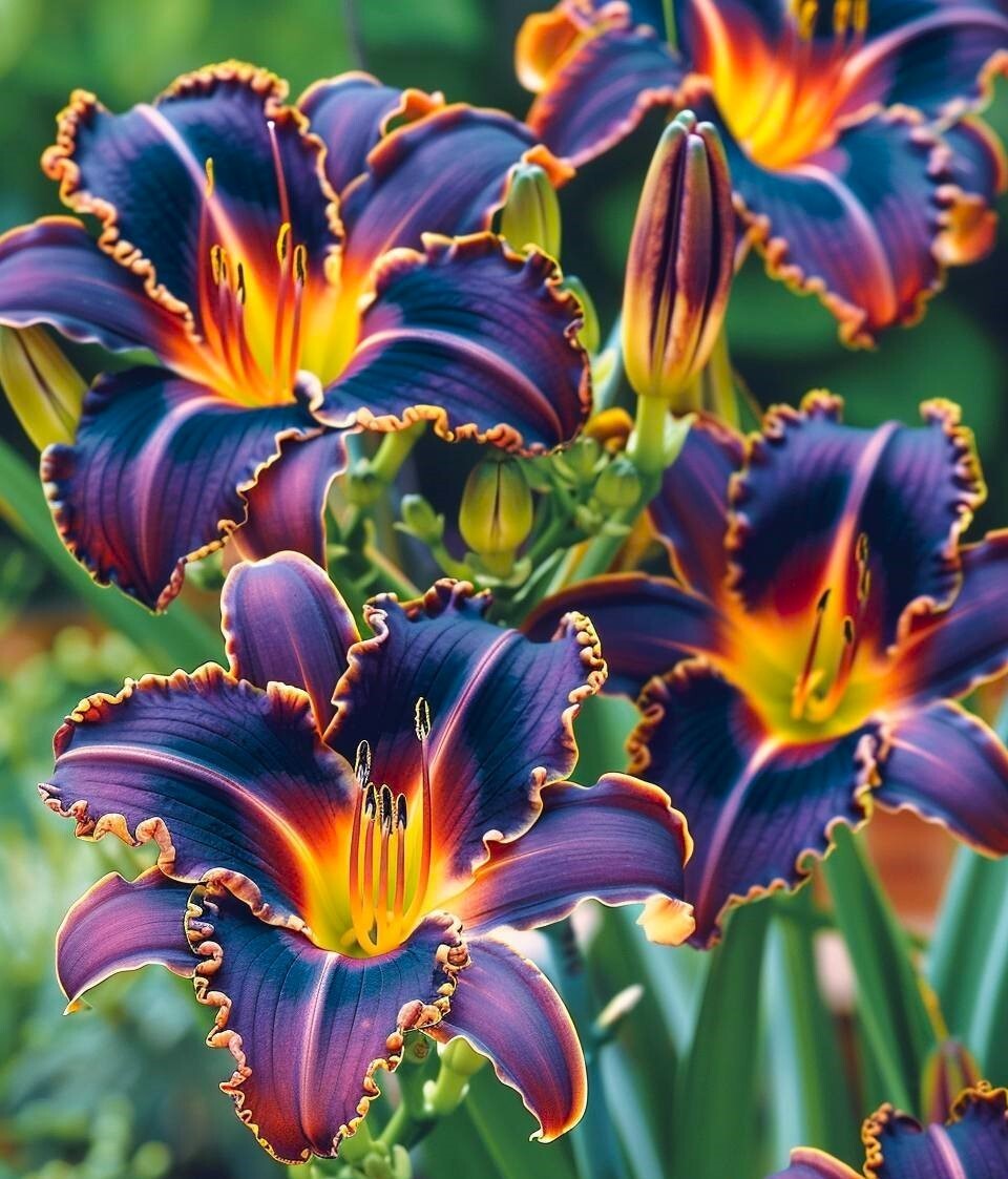 50 Burning Embers Lily Seeds Heirloom Beautiful Rare Flower Plant !!
