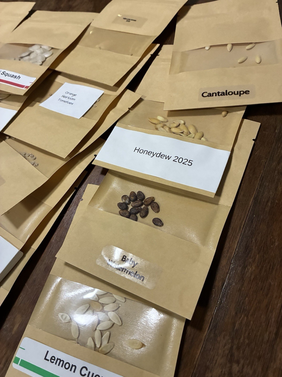 Non-GMO Self Harvested Seeds Bundle of 32 No Spray! See Details! Free Shipping!