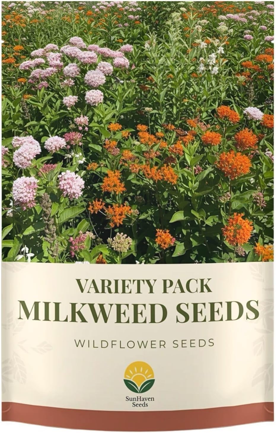 Native Milkweed Variety Pack – 5 Essential Species for Monarch Butterfly Gardens
