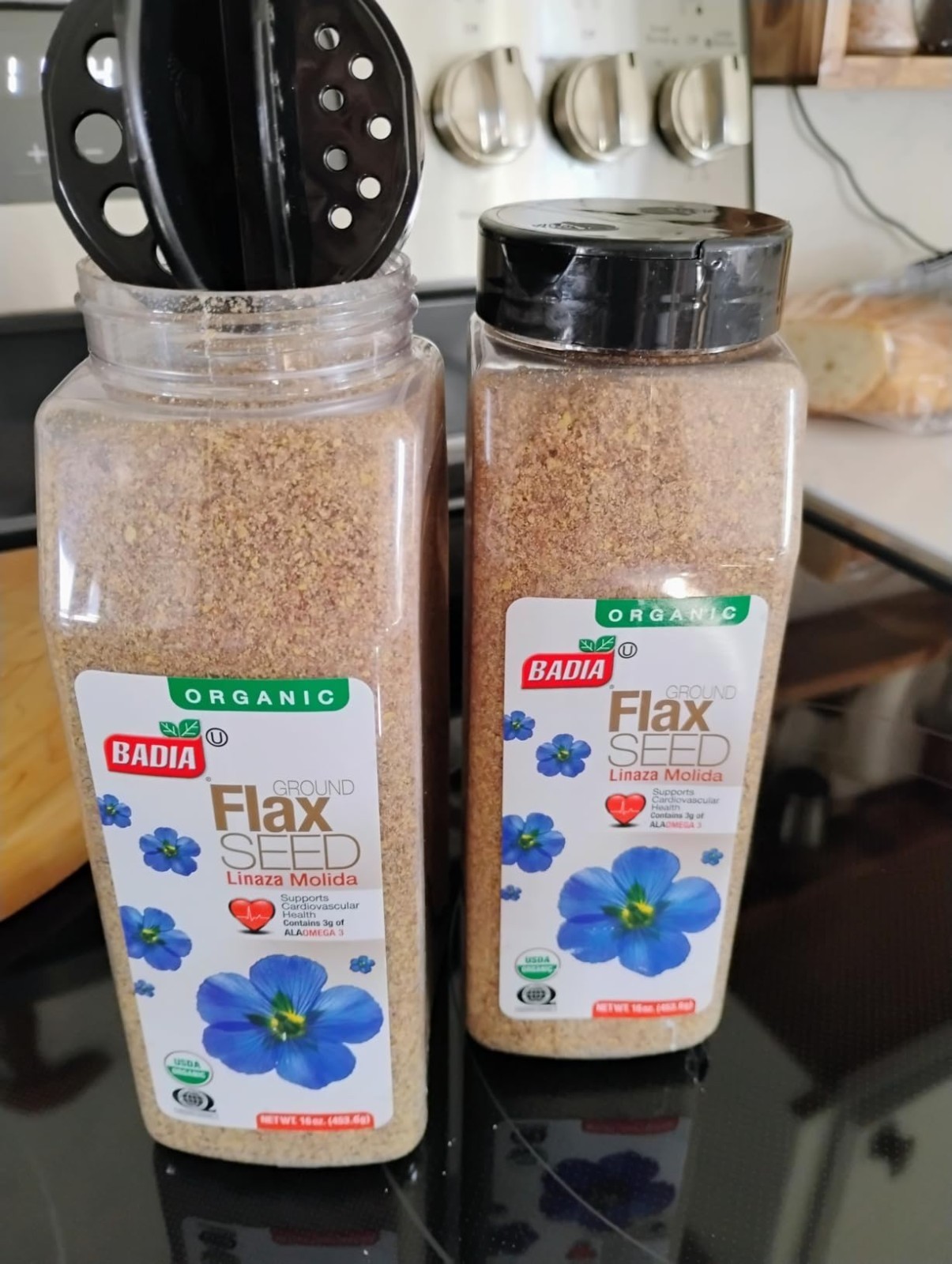 Pure Organic Flax Seed 16 oz – Healthy Omega-3s & Fiber for Smoothies & Baking