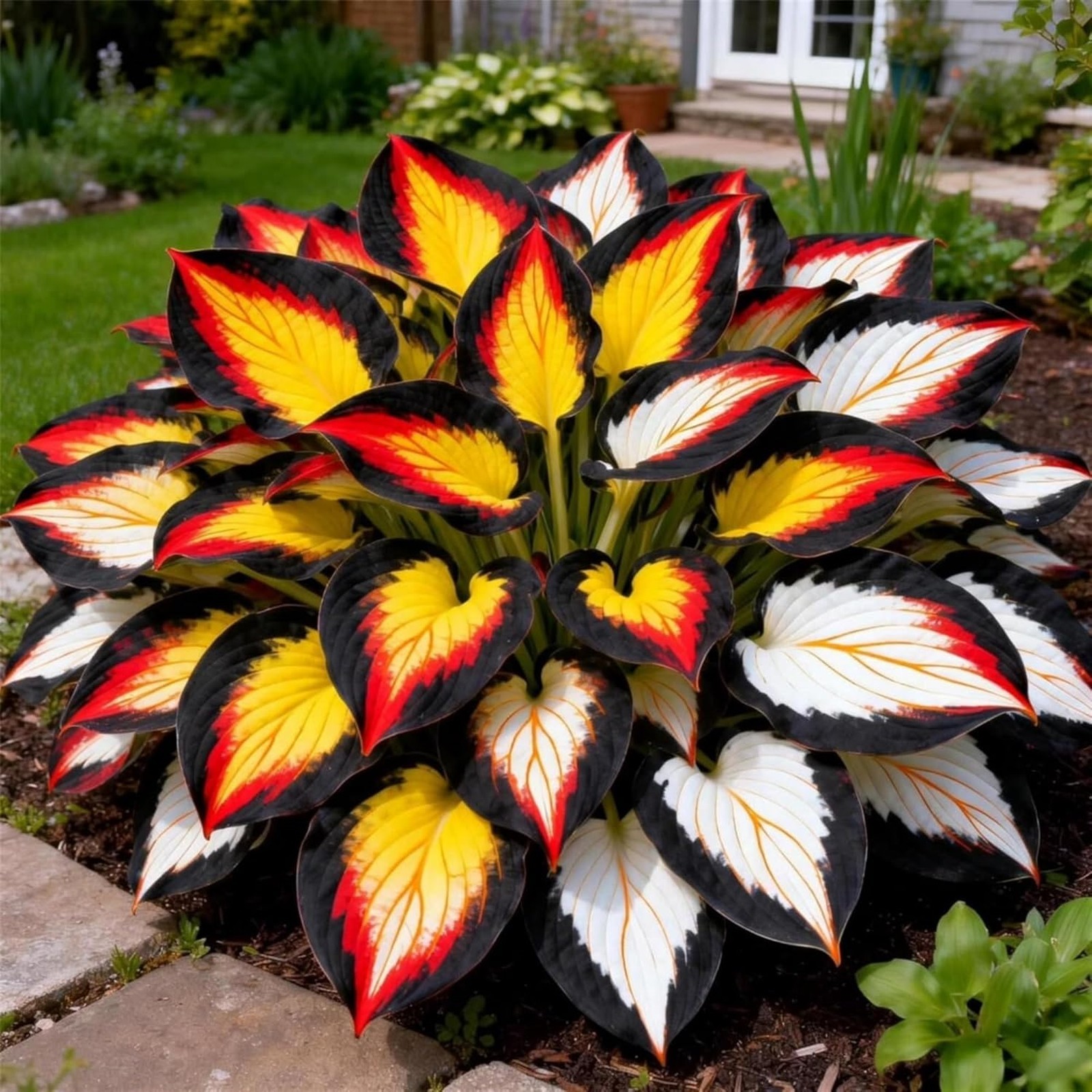 Hosta Seeds Perennial Heart Shaped Foliage Bare Roots Garden Flower Plant