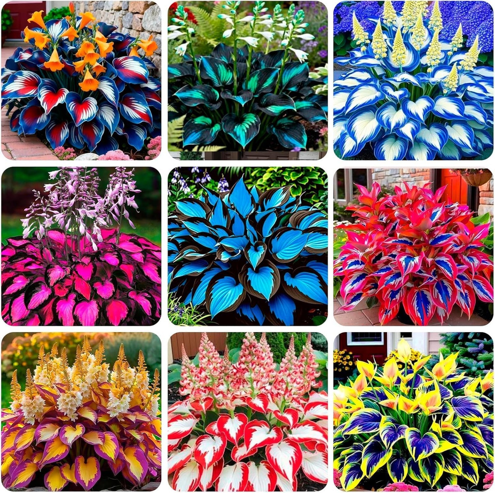 Perennial Hosta Seeds for Planting Indoor Outdoor Shade Garden Fragrant Non GMO