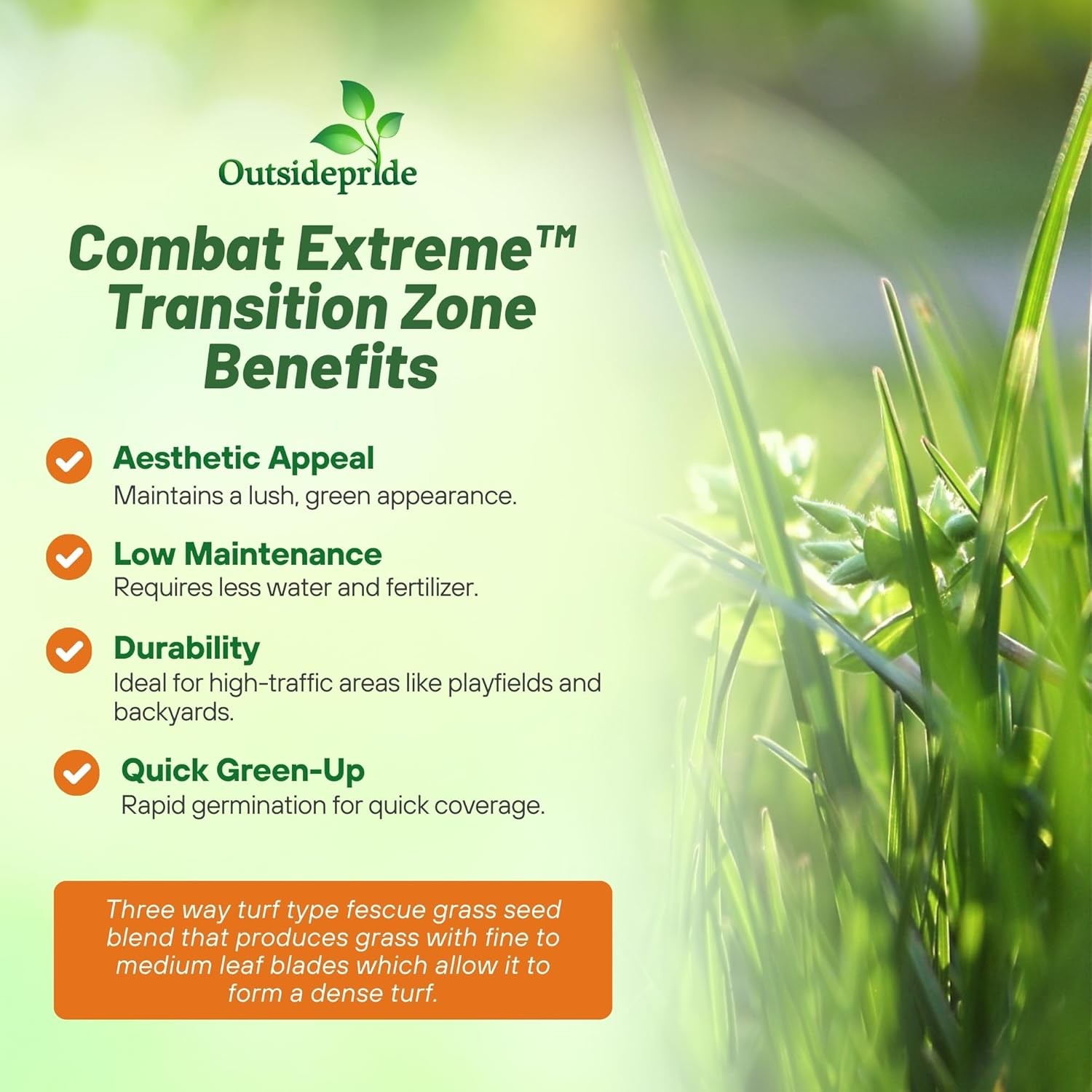 5 LBS – OptiGrowth Coated Combat Extreme Transition Zone – Transition Zone