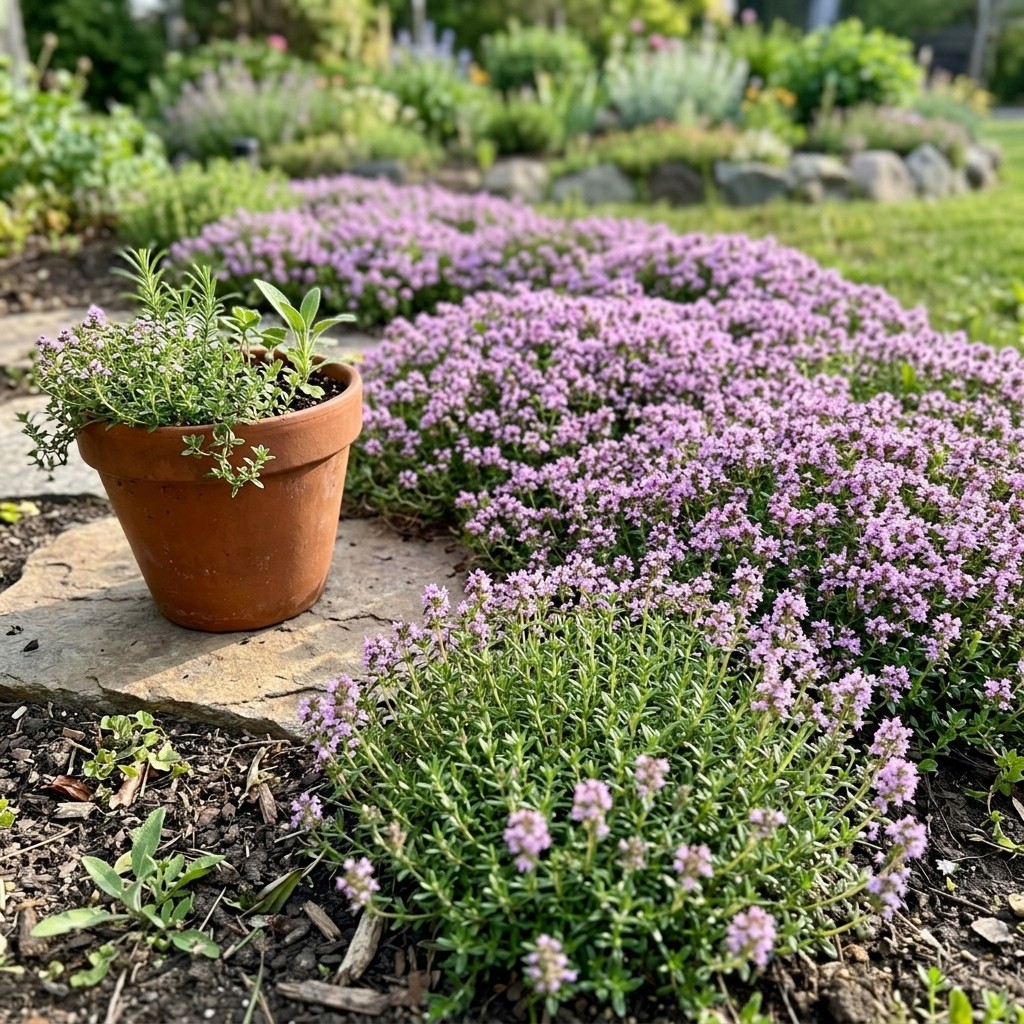 1000pcs Creeping Thyme Seeds – Suitable for Patio & Rock Garden Growing