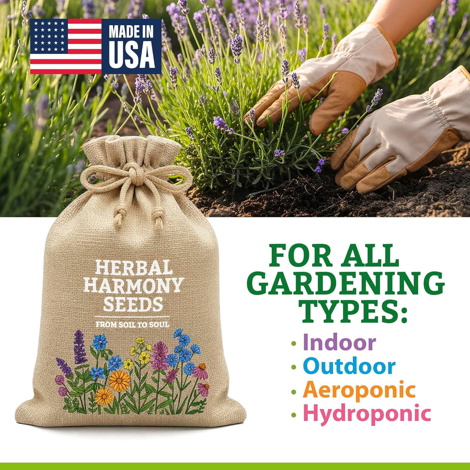 Medicinal Herb Seeds Variety Pack – 39 Heirloom Non-Gmo Apothecary Seed Kit, Her