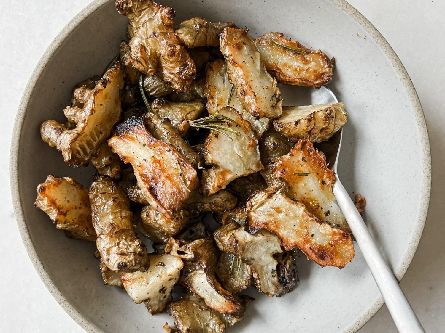 Jerusalem Artichokes set 5 Tuber Pack Raw Sunchokes food Brown