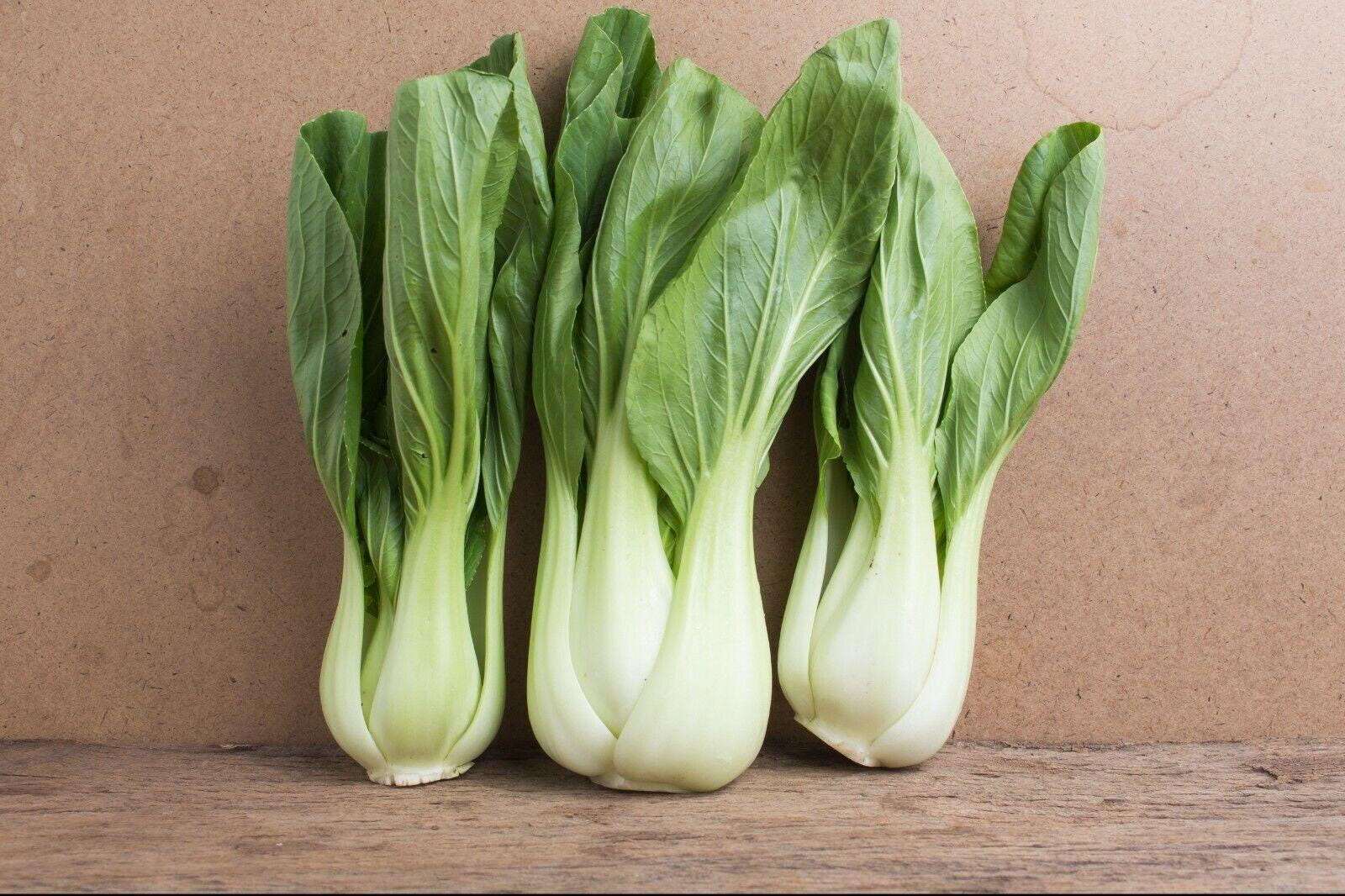 Chinese White Stem Pak Choi Bok Choy Seeds, Non-Gmo, Shipped with Tracking,