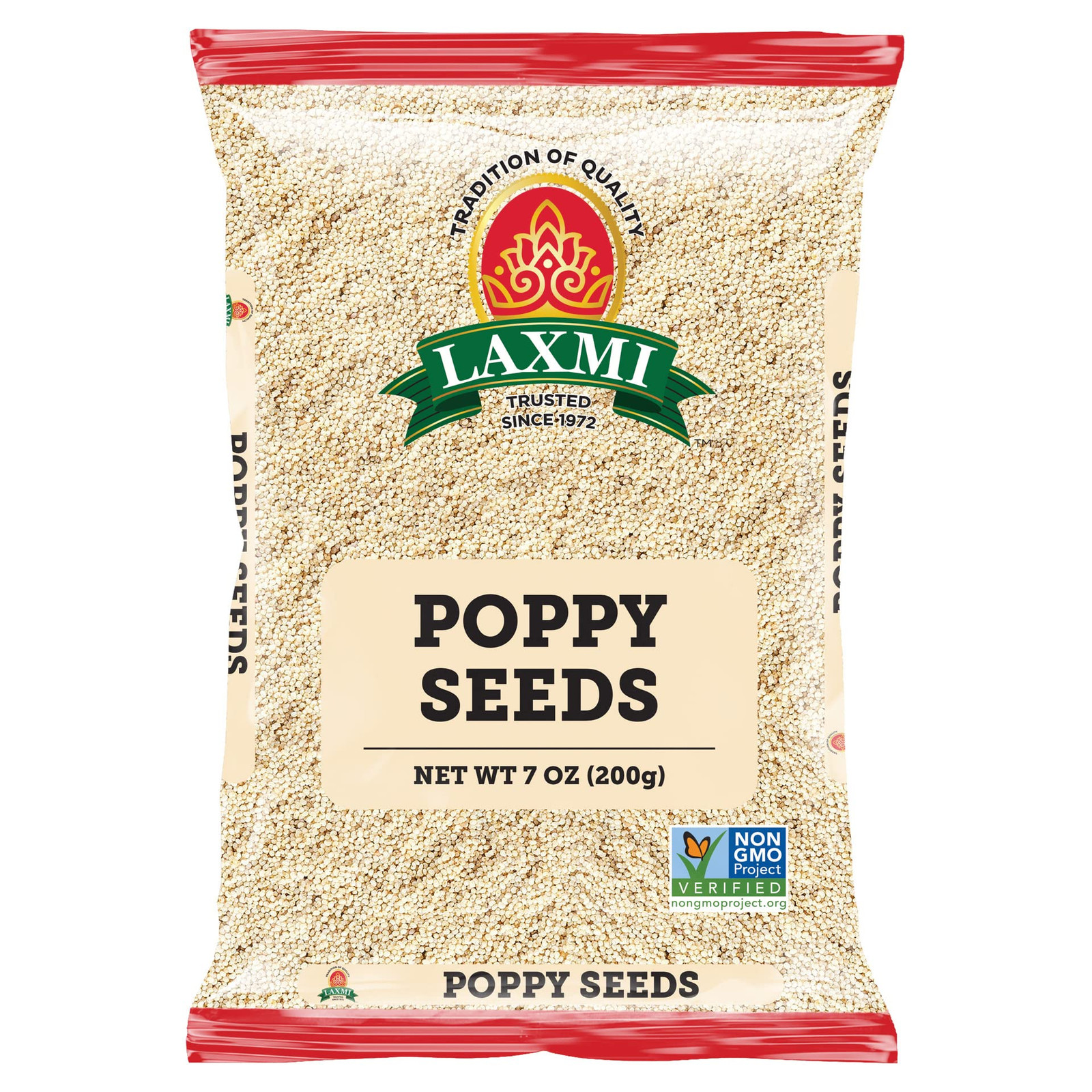 Laxmi Poppy Seeds 200g Pack of 1 Nut and Seed 7 Ounce Culinary Spice