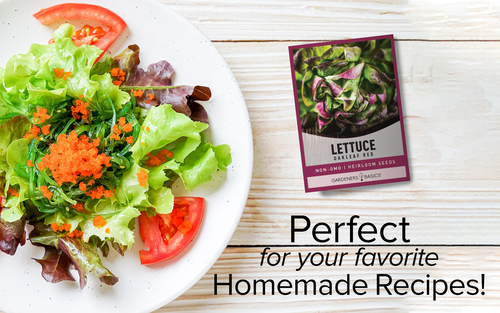 Red Oakleaf Lettuce Seeds