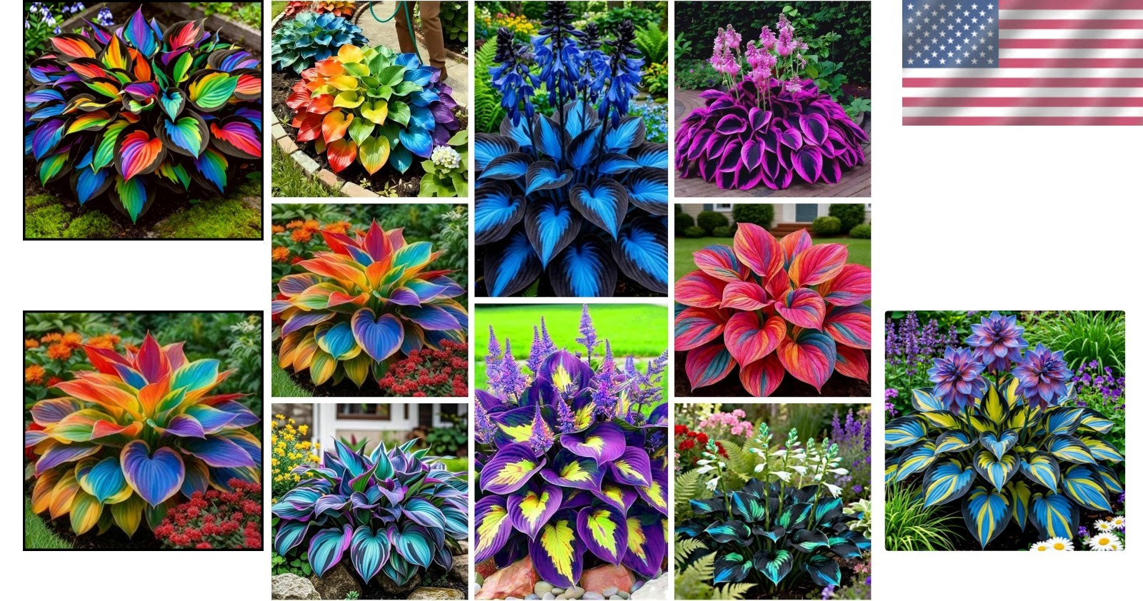 290+ Heirloom Hosta Plants: Vibrant Low-Maintenance Seeds for -Round Beauty