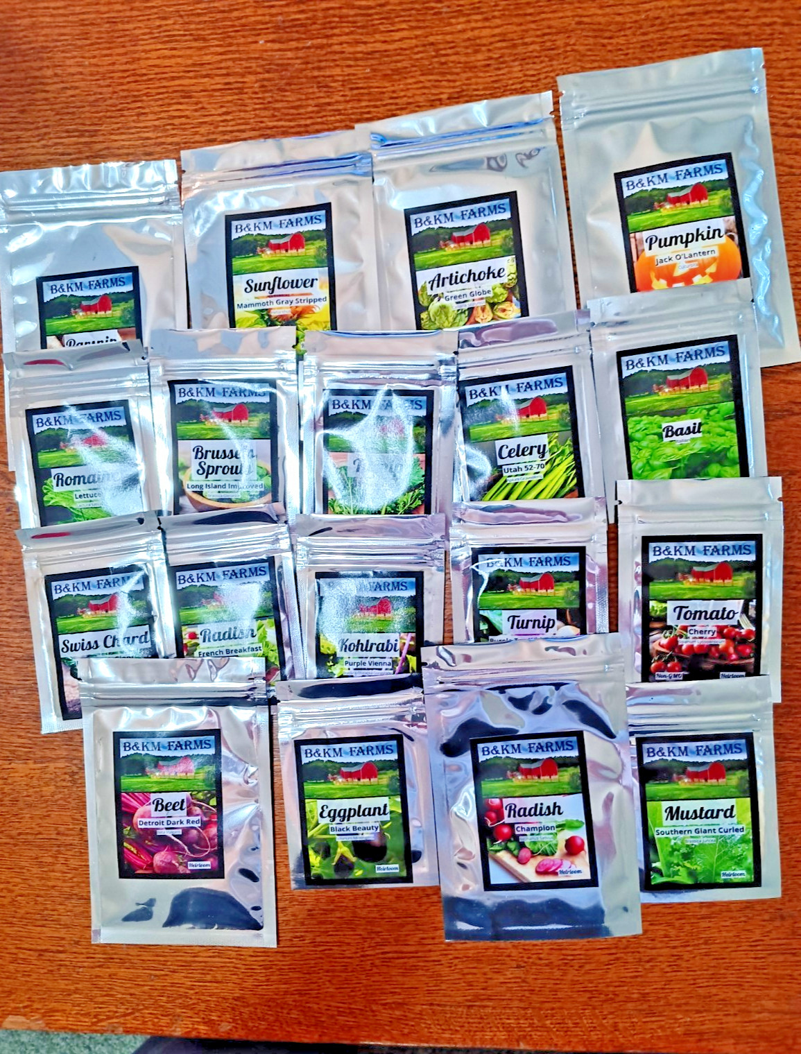 18 Survival Seed Varieties 70+ Grams NON GMO Heirloom Free Shipping & Tracking
