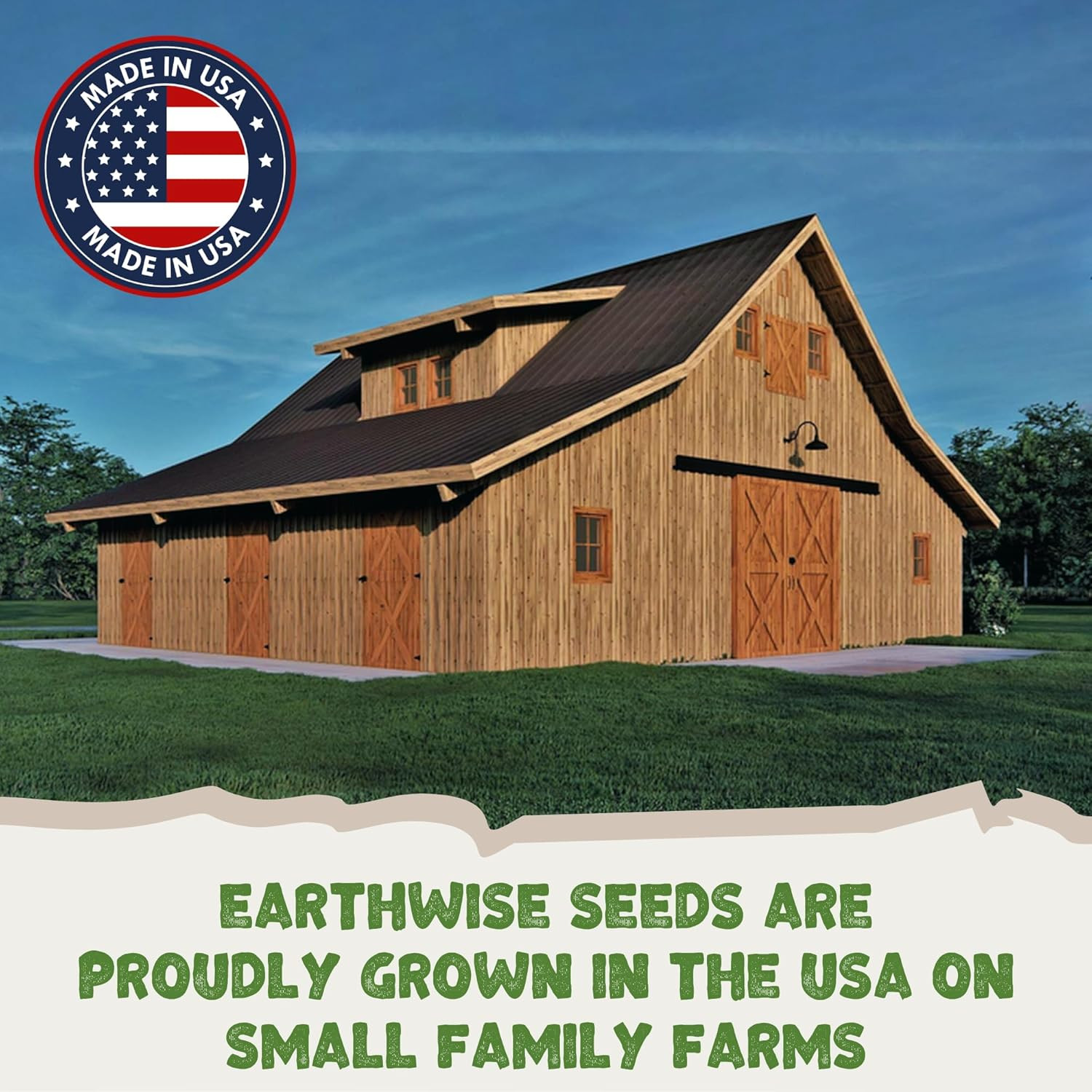 Earthwise Ecoseed Grass Seed – No Mow, Low Maintenance Lawn Seed Mix, Fine Fescu