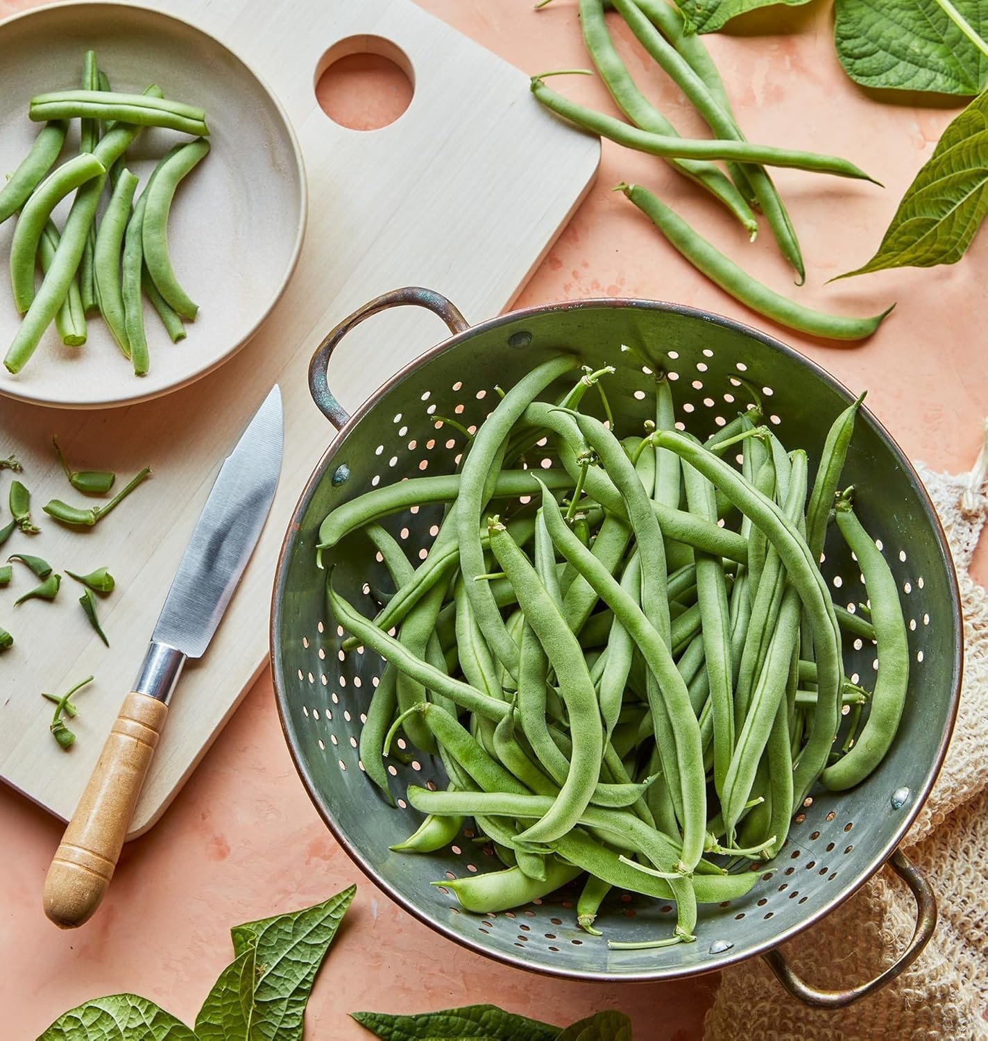 Heirloom Blue Lake 274 Bush Bean Seeds, 2 Oz—Tender Pods for Bountiful Harvests