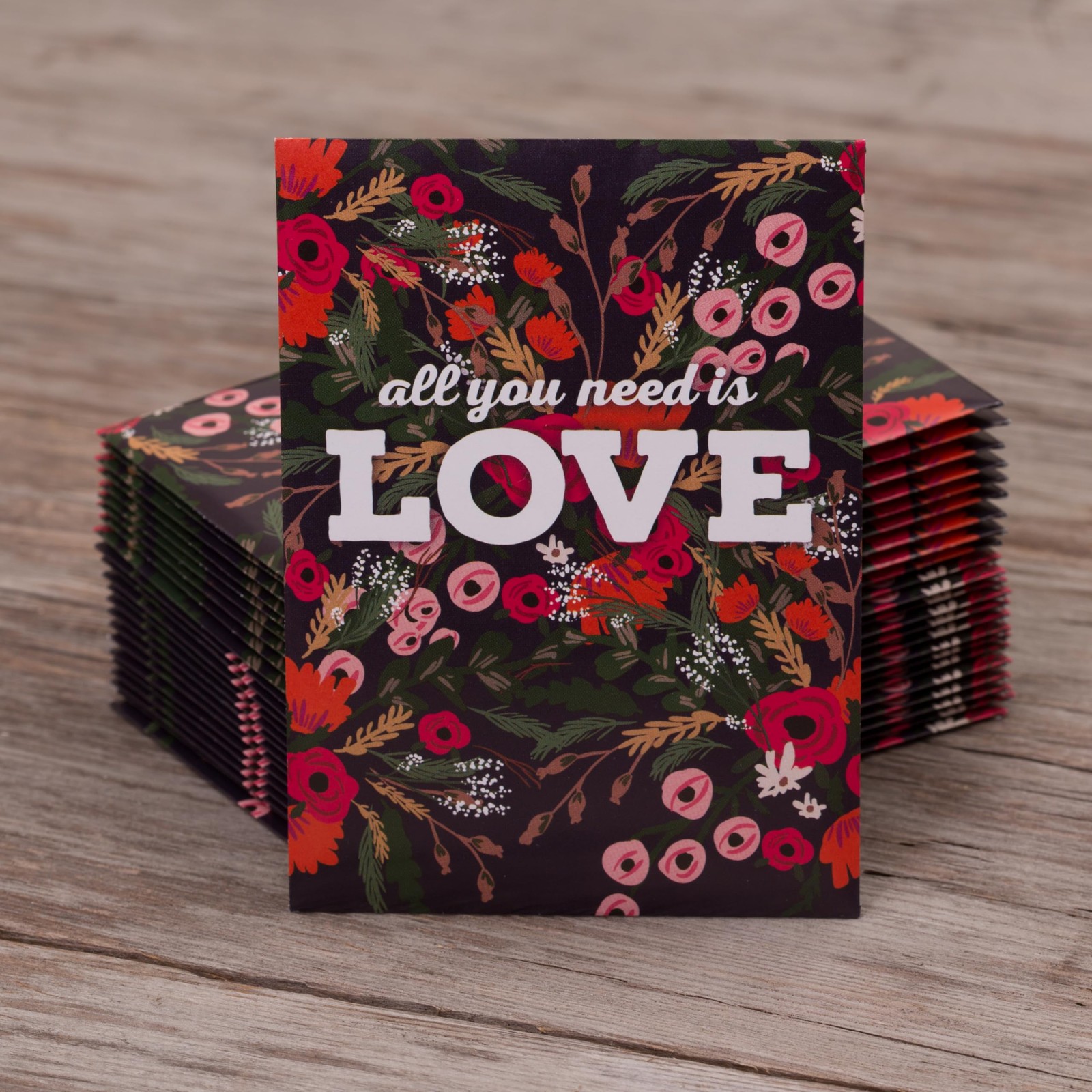 All You Need is Love Bouquet 25 Wildflower Packets for Planting, Perfect Vale…