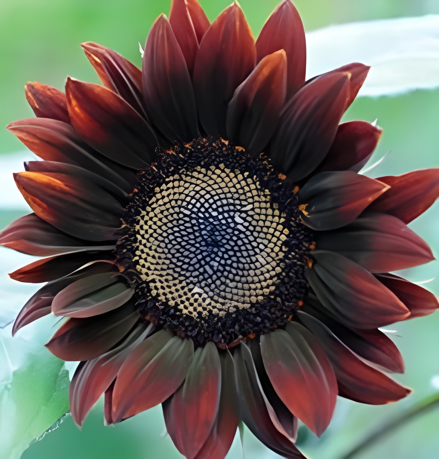 50 Chocolate Cherry Sunflower Seeds – Deep Red to Chocolate Blooms – Stunning!!