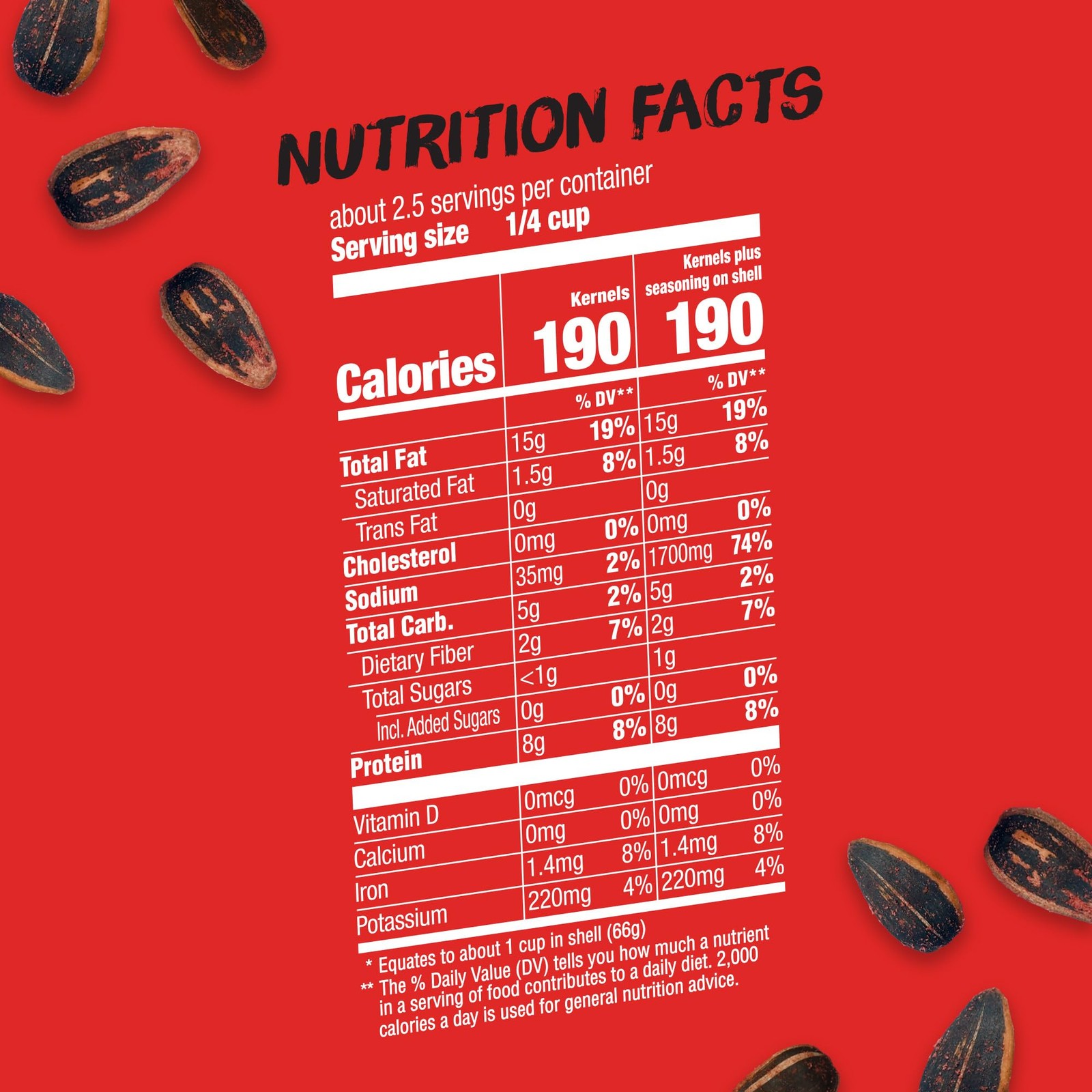 BIGS Sunflower Seeds, Fire Flavor, 5.35 oz.