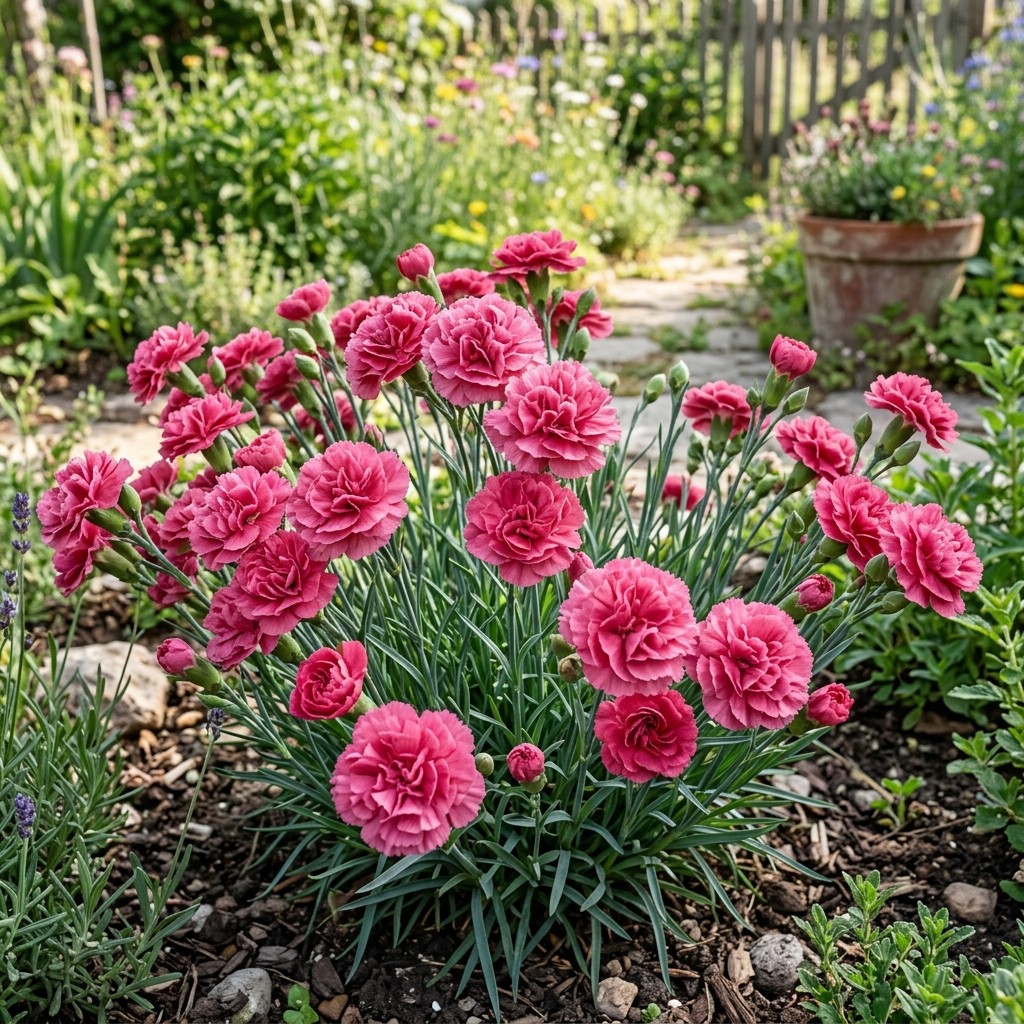 1000Pcs Carnation Seeds, Ornamental Flowers for Garden Balcony & Yard