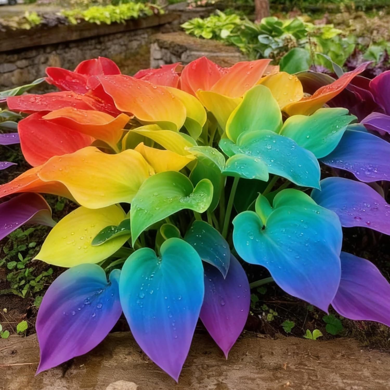 Hosta Seeds 200+ Rare White&green Hosta with Blue Variations – Perennial Plants