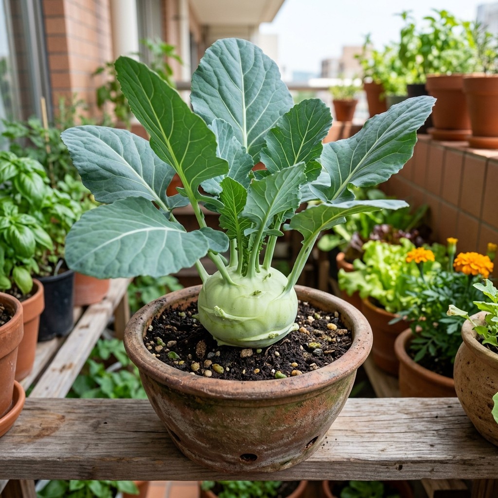 50 Kohlrabi Seeds Cool Climate Vegetable for Spring & Fall Sowing