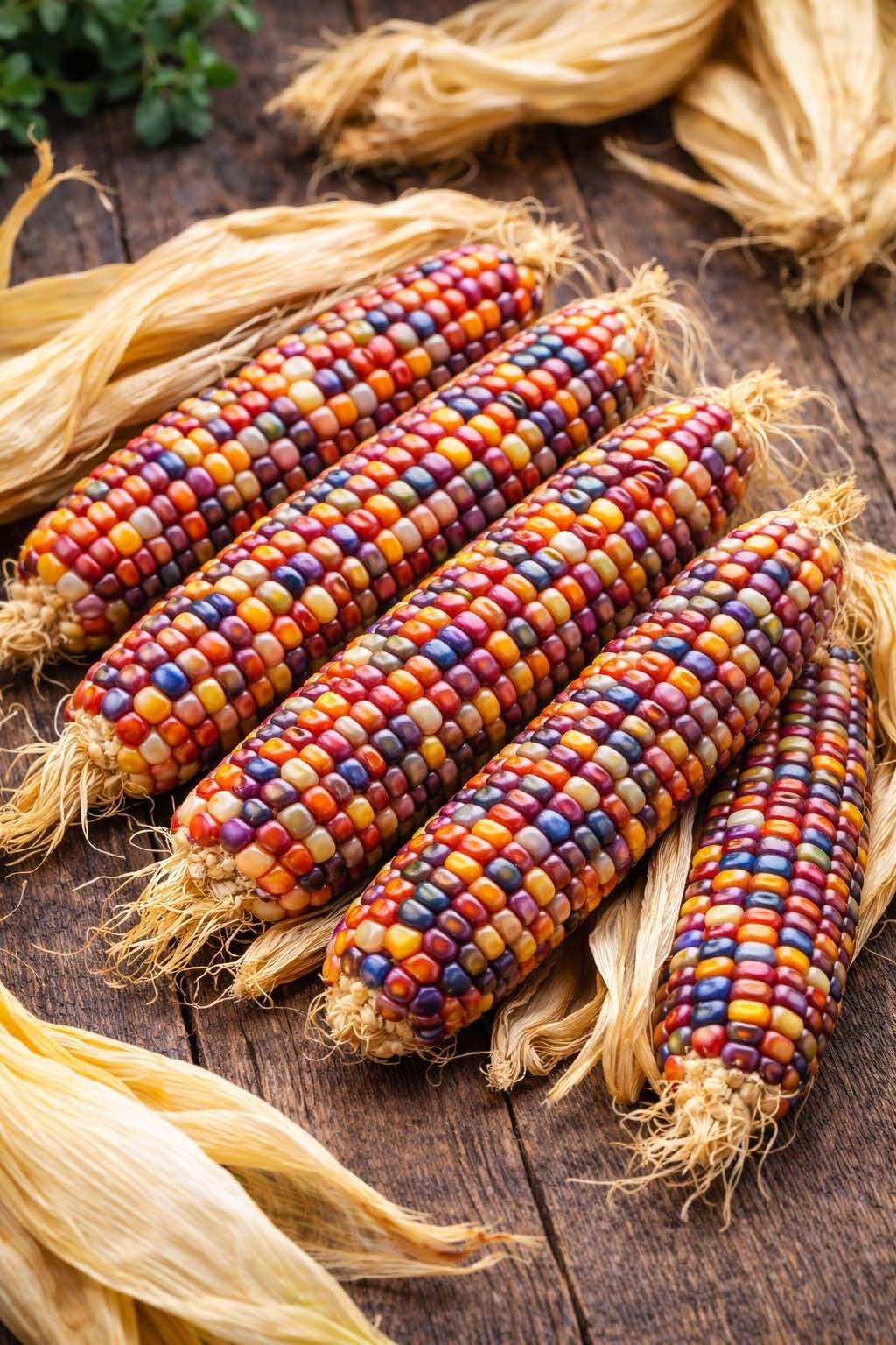 25+ Organic Glass Gem Indian Corn Seeds For Planting Beautiful And Vibrant!