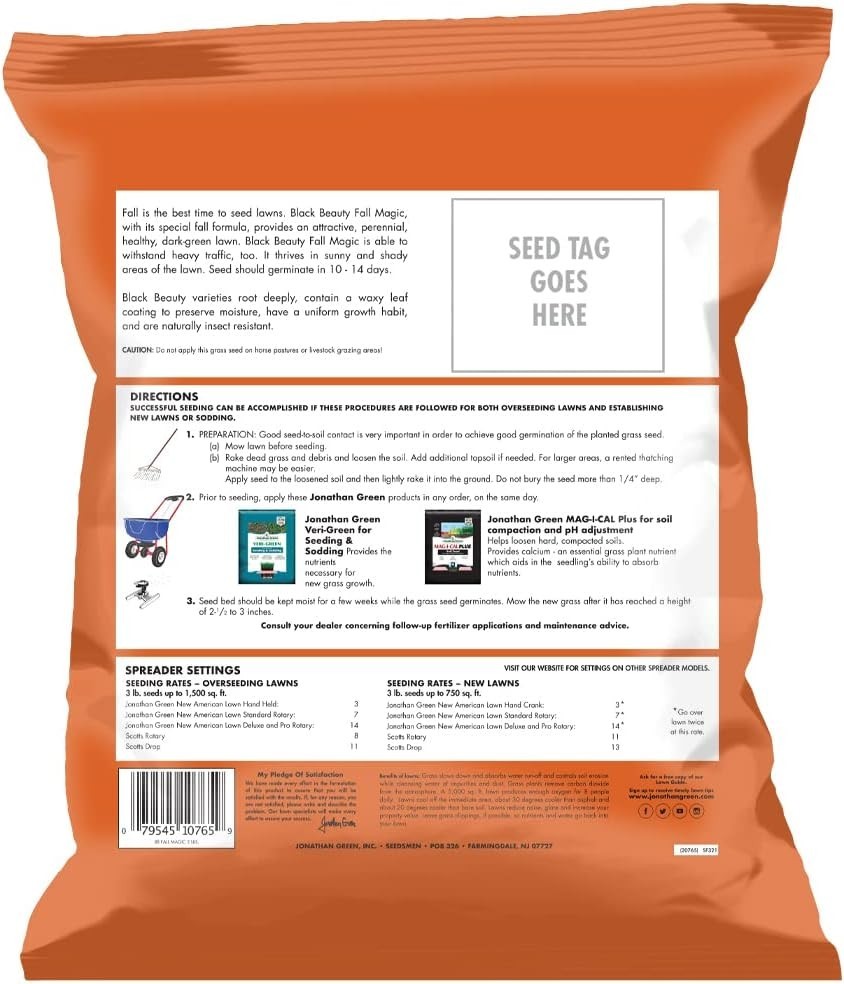 Dark Green Lawn Seed Mix – Cool Season – 3 lb