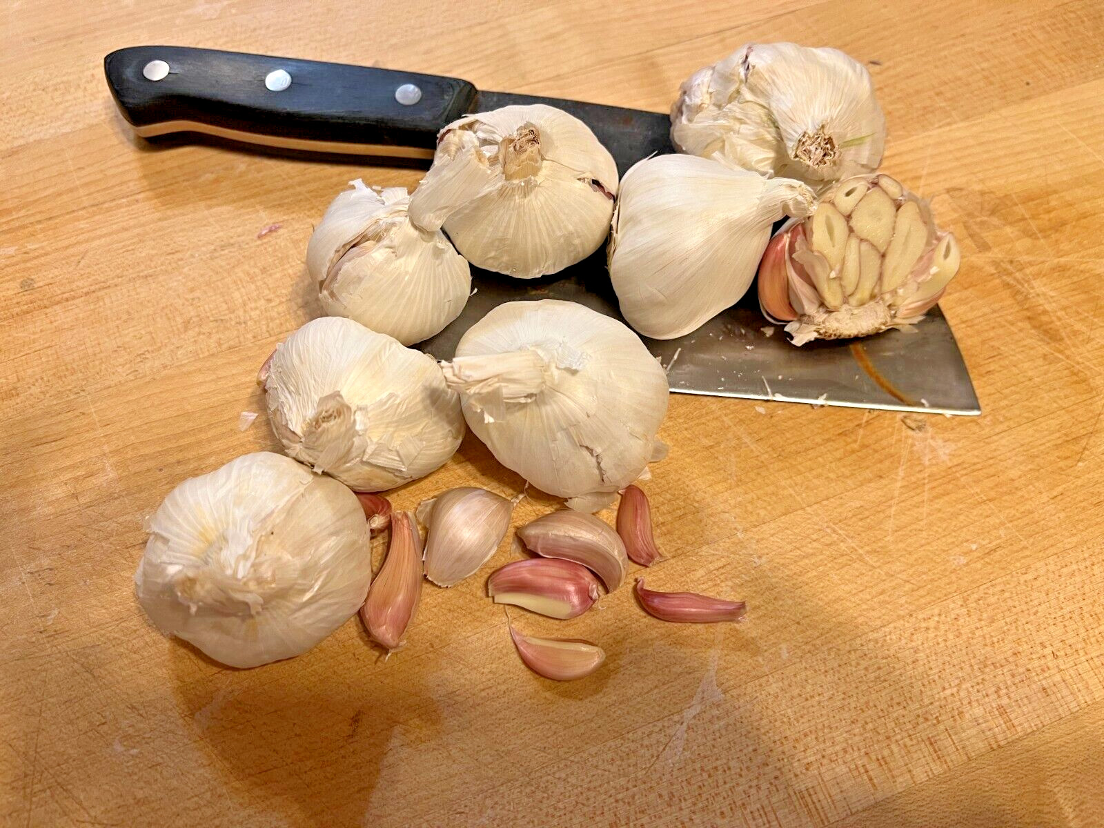 Organic Non GMO Garlic Bulbs for Planting Or Eating 2 POUNDS