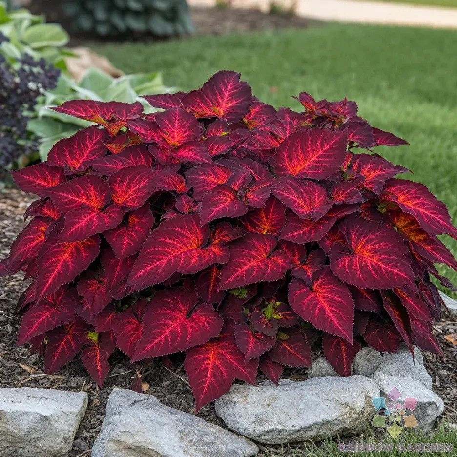 25+ Superfine Rainbow Volcano Coleus Seeds for Garden – USA – FREE SHIPPING!