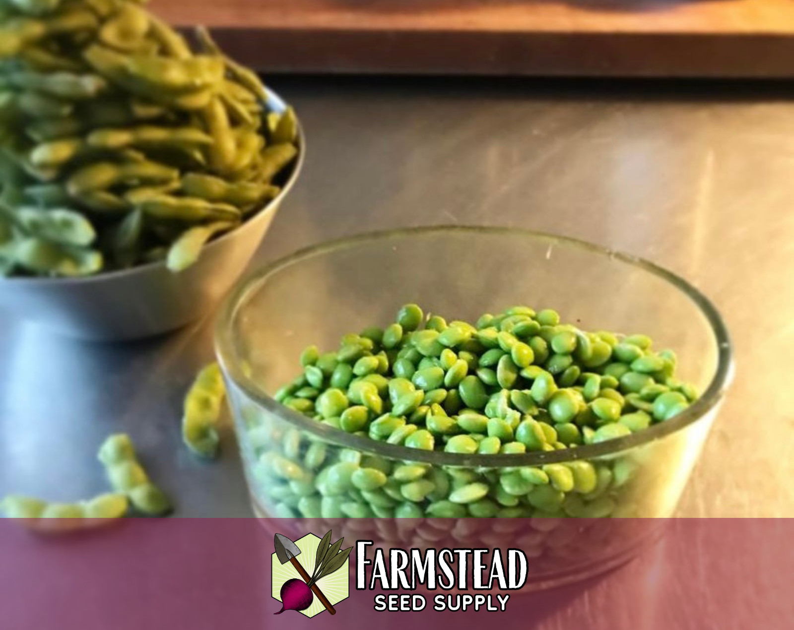 25+ Edamame Bean Seeds [BeSweet] Vegetable Gardening, Heirloom, Non-GMO