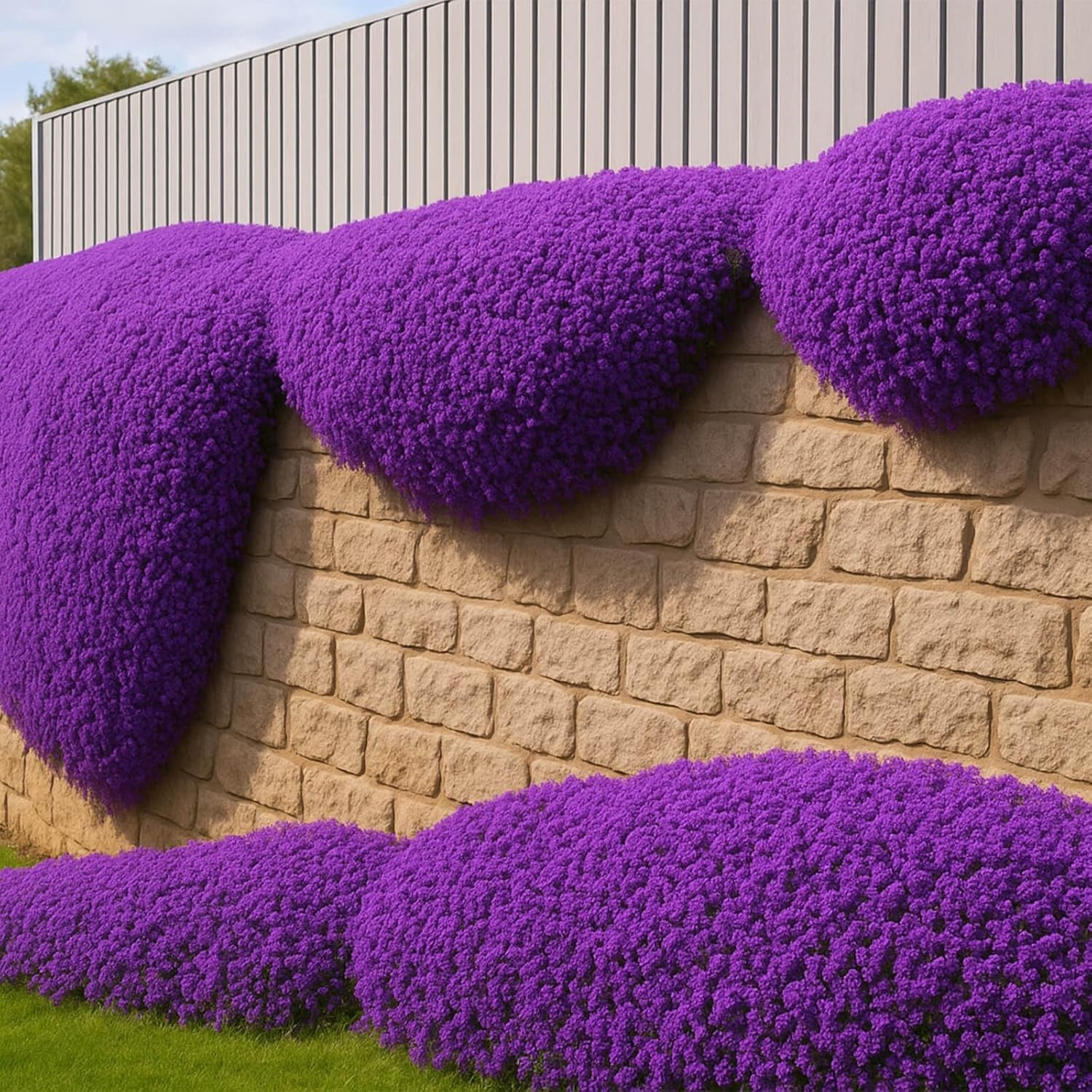 Aromatic Purple Creeping Thyme Seeds – 30,000 Count for Low-Maintenance Gardens