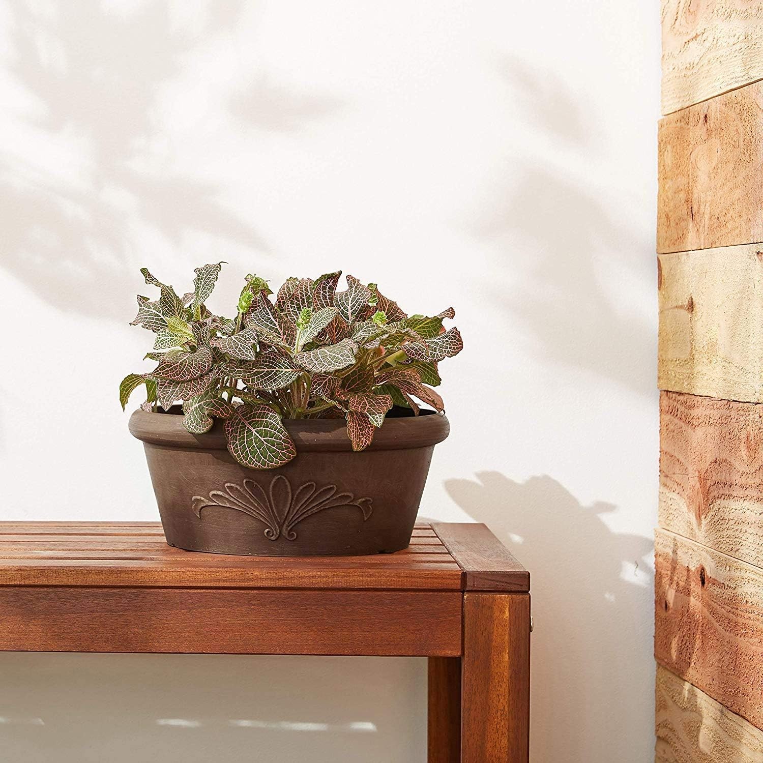 Pot – Lightweight, Outdoor/Indoor, Unique Chocolate Design