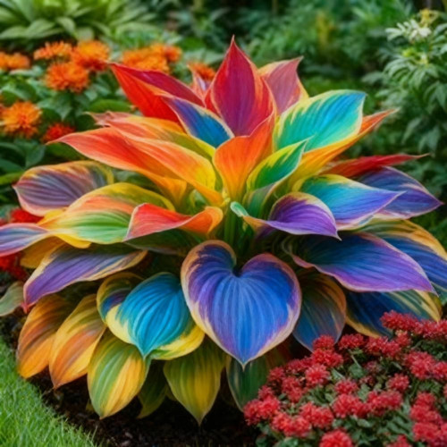 220+ Mixed Color Hosta Seeds for Planting – Hostas Seeds Rare Perennial, Flower
