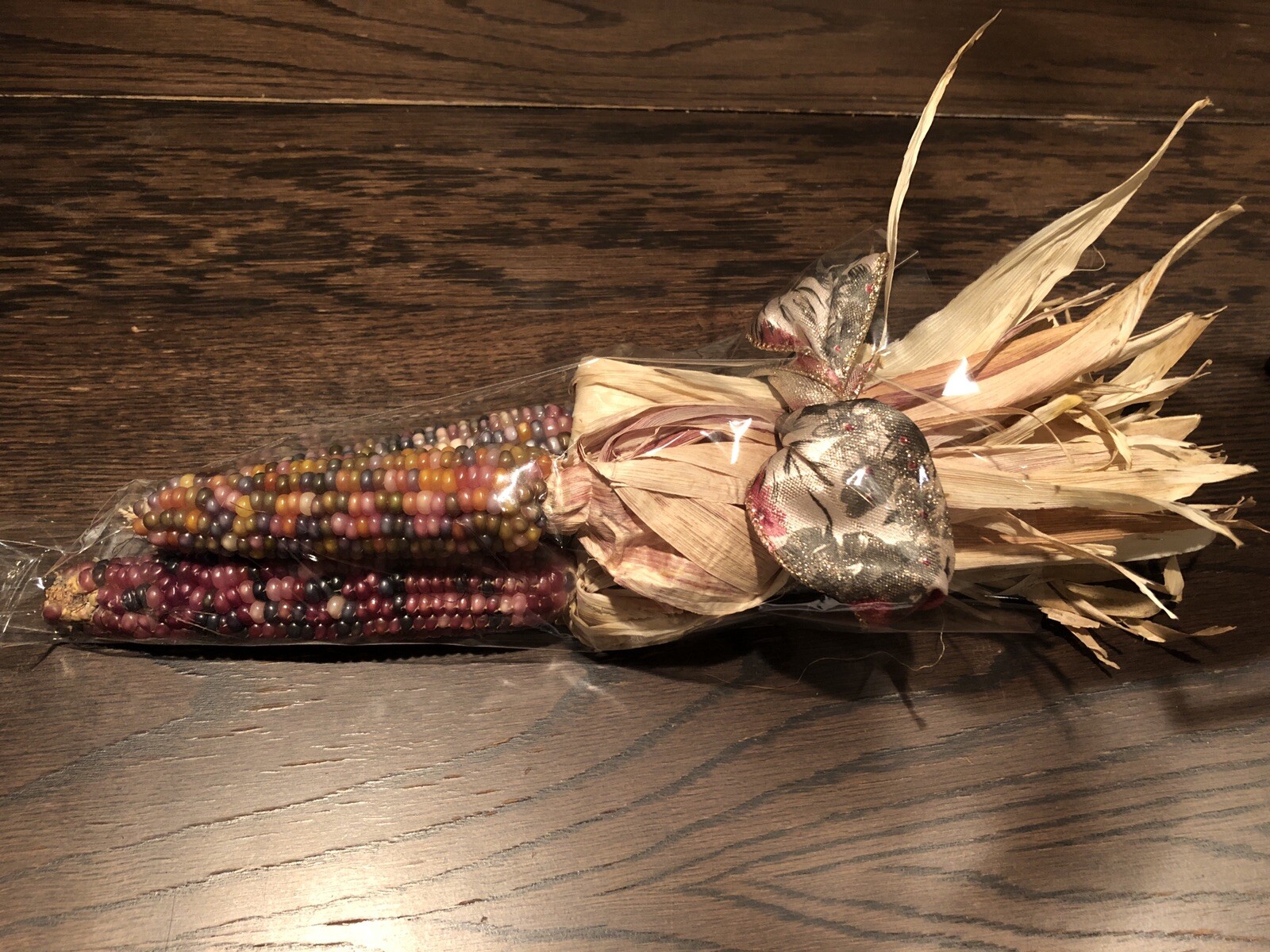 Ornamental corn/Glass Gem Corn Bouquet With 3 Ears of Corn