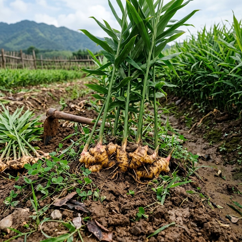 100 Pcs Ginger Seeds Perennial Vegetable Seeds for Backyard Garden Planting