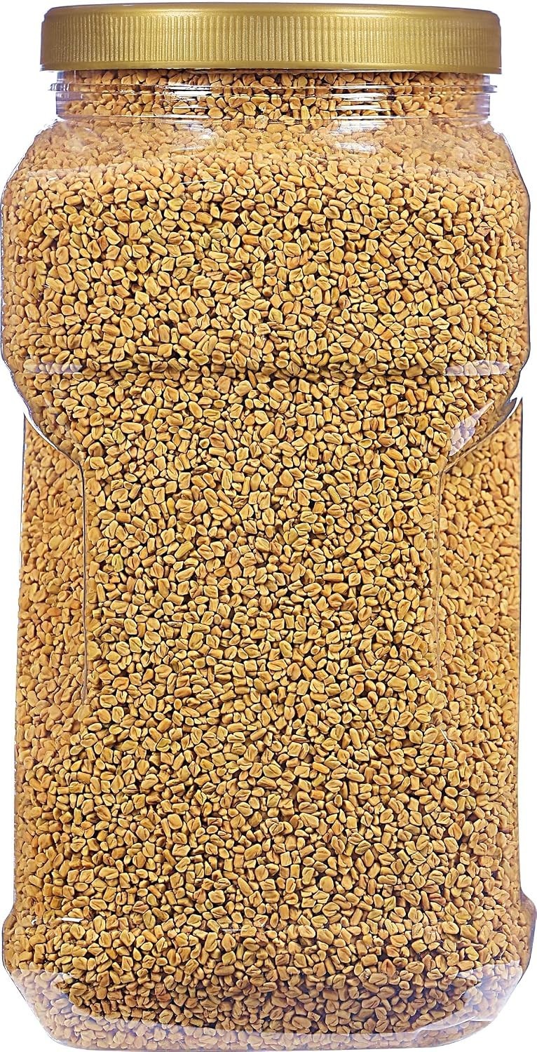 Rani Fenugreek Methi Seeds Whole 128oz Bulk Jar