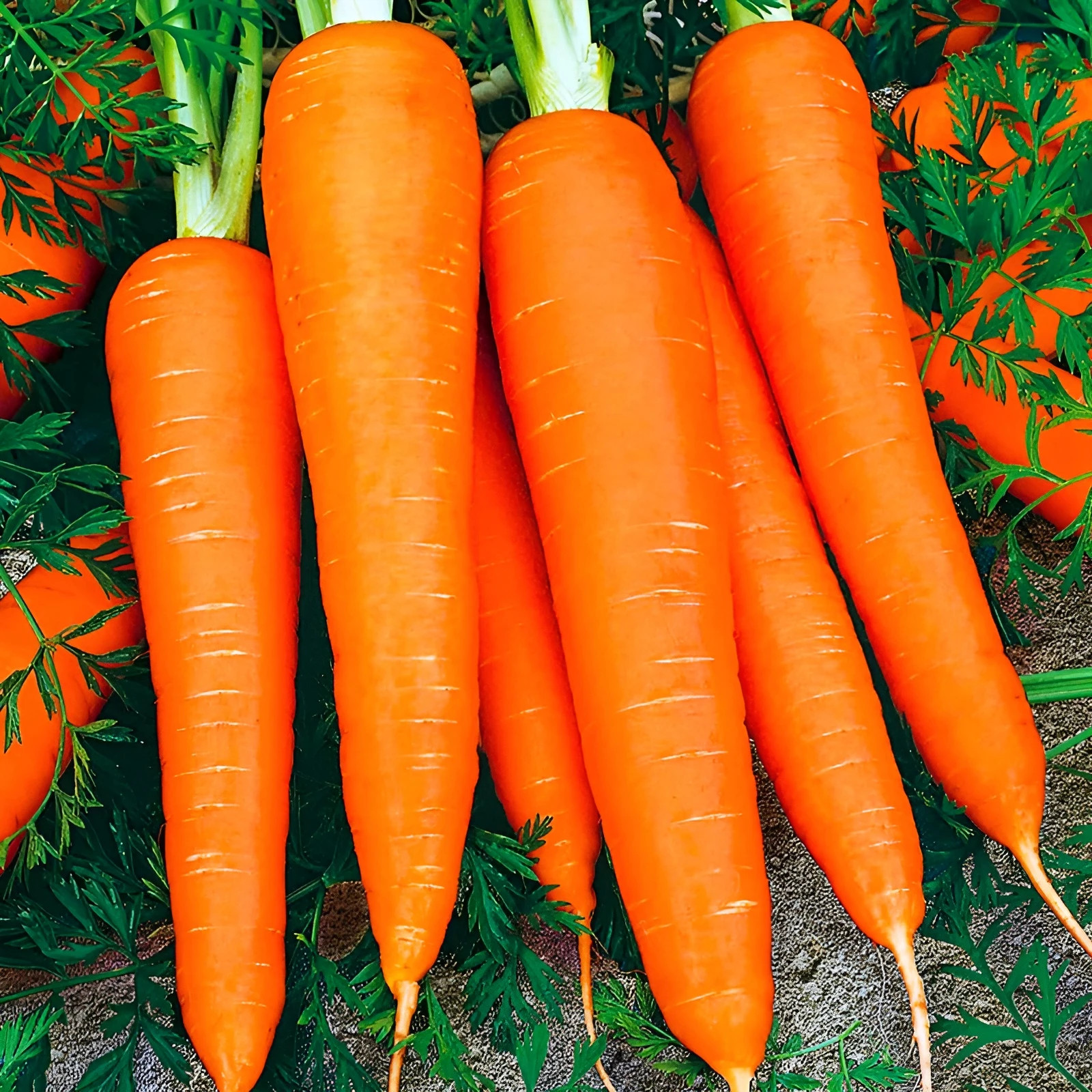 1,000 Heirloom Danvers 126 Carrot Seeds Giant High Yield Fast Growing and Sweet!