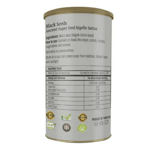 Black Seeds (Whole Seed) 7 Oz By Talya