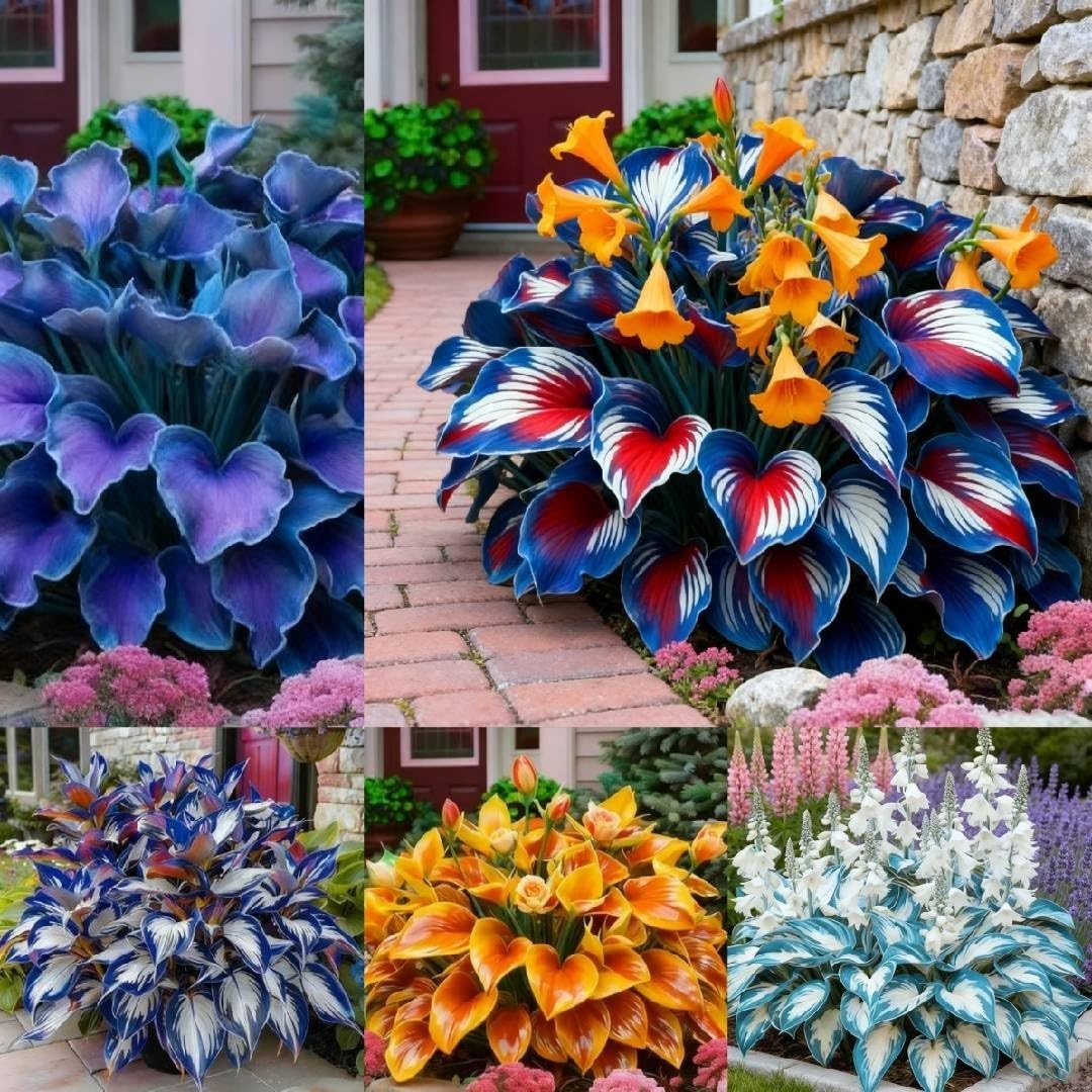 Hosta Seeds for Planting, 300+ Mixed Color Perennial Seed, Mix