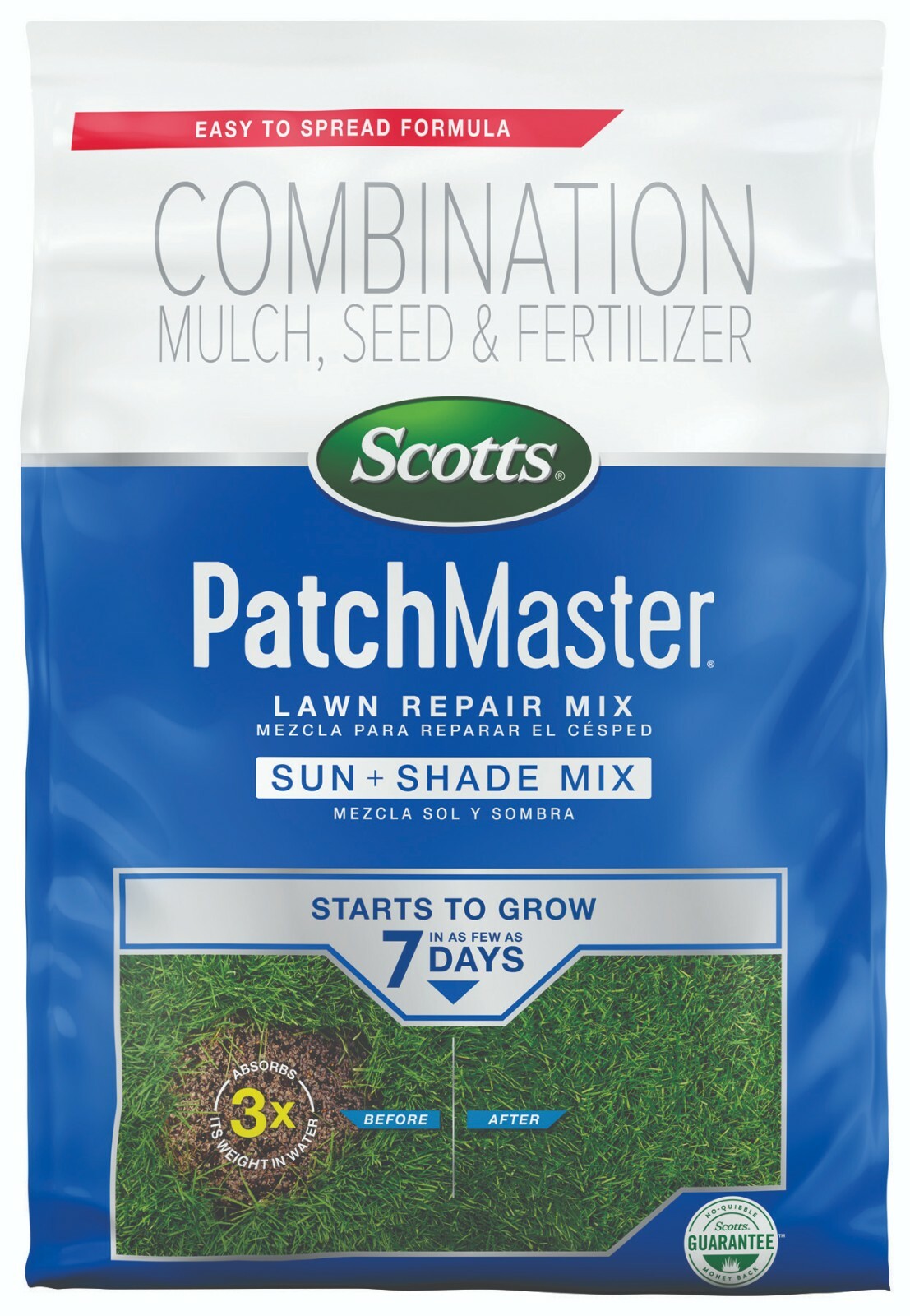 Scotts PatchMaster Lawn Repair Mix Sun + Shade Mix 10 lbs.